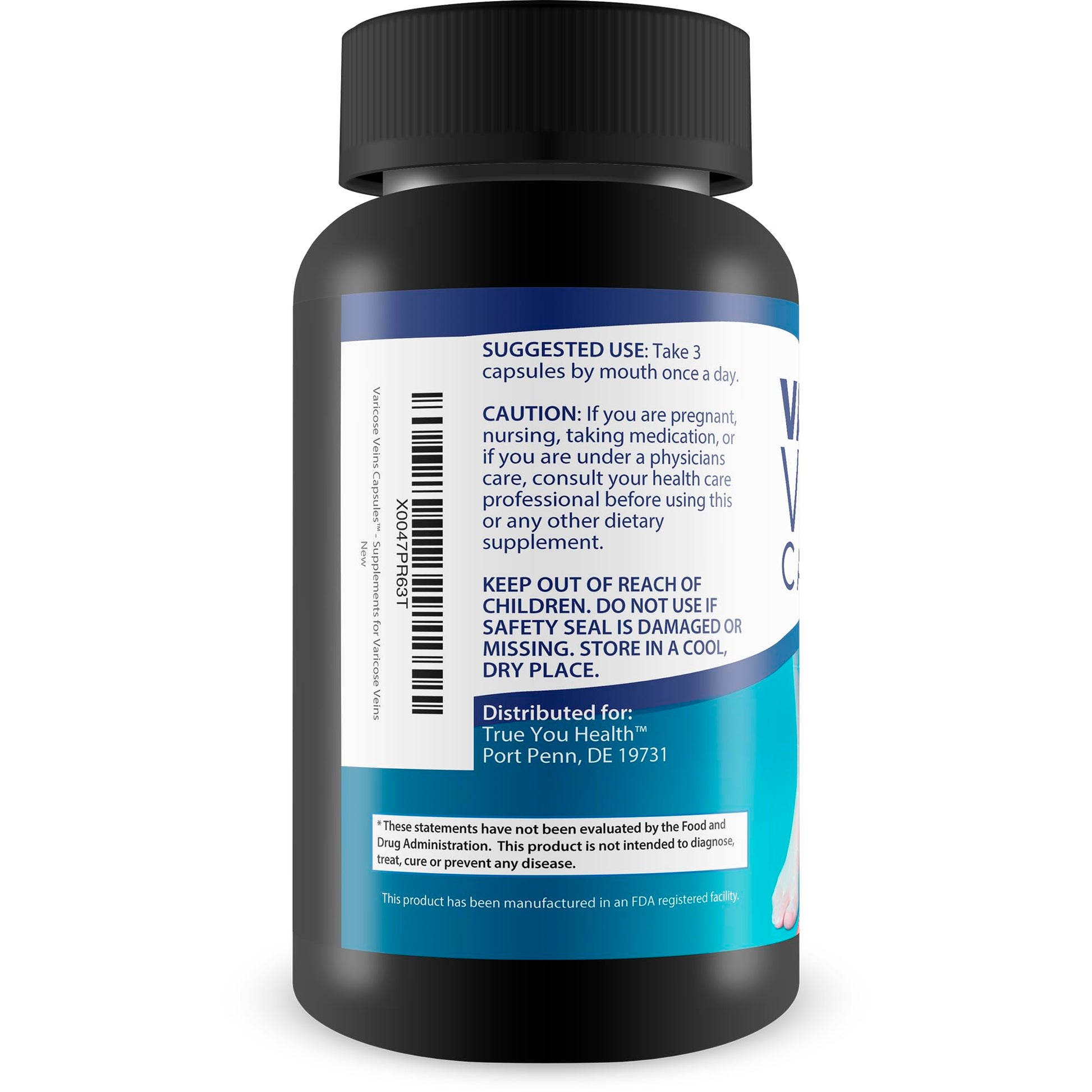 Varicose Veins Capsules - Our Best Natural Varicose Veins Treatment - Varicose Vein Supplement Anti Varicose Veins Women - Herbal Varicose Veins Treatment for Legs - Herbal Remedies for Varicose Veins Happy Health Marketplace uk supplements