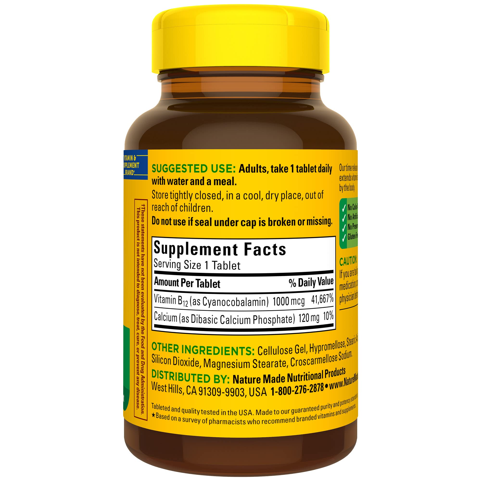 Nature Made Vitamin B12 1000 mcg, Dietary Supplement For Energy Metabolism Support Nature Made uk supplements