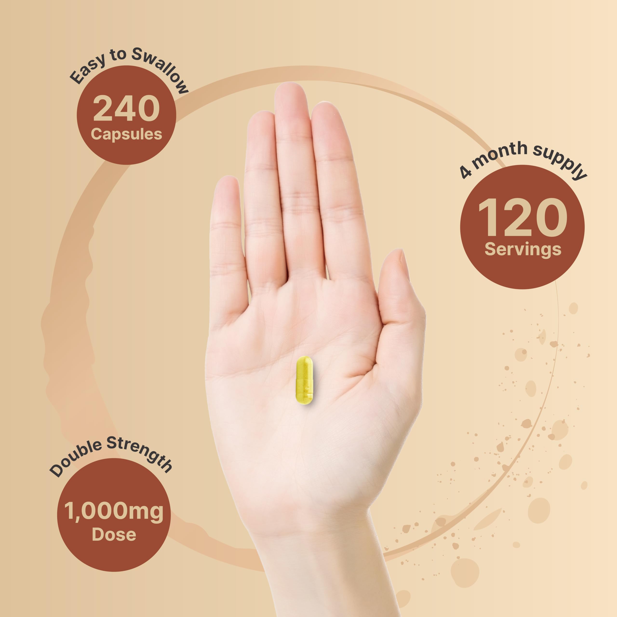NatureBell Quercetin 1000mg Per Serving | 240 Capsules, Ultra Strength Quercetin NatureBell uk supplements