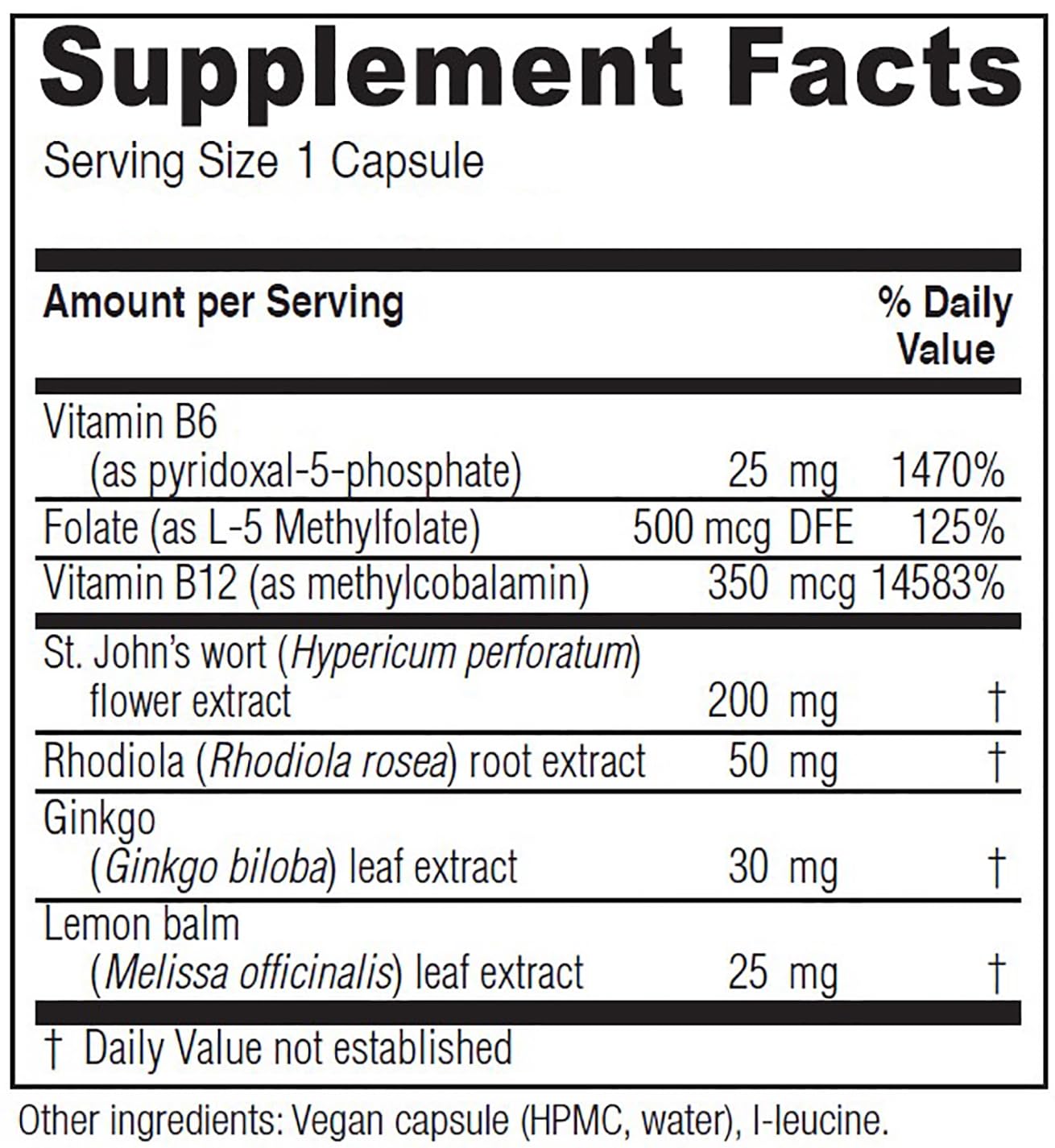 Vitanica Uplift, Mood and Emotional Support, Vegan, 60 Capsules Vitanica uk supplements