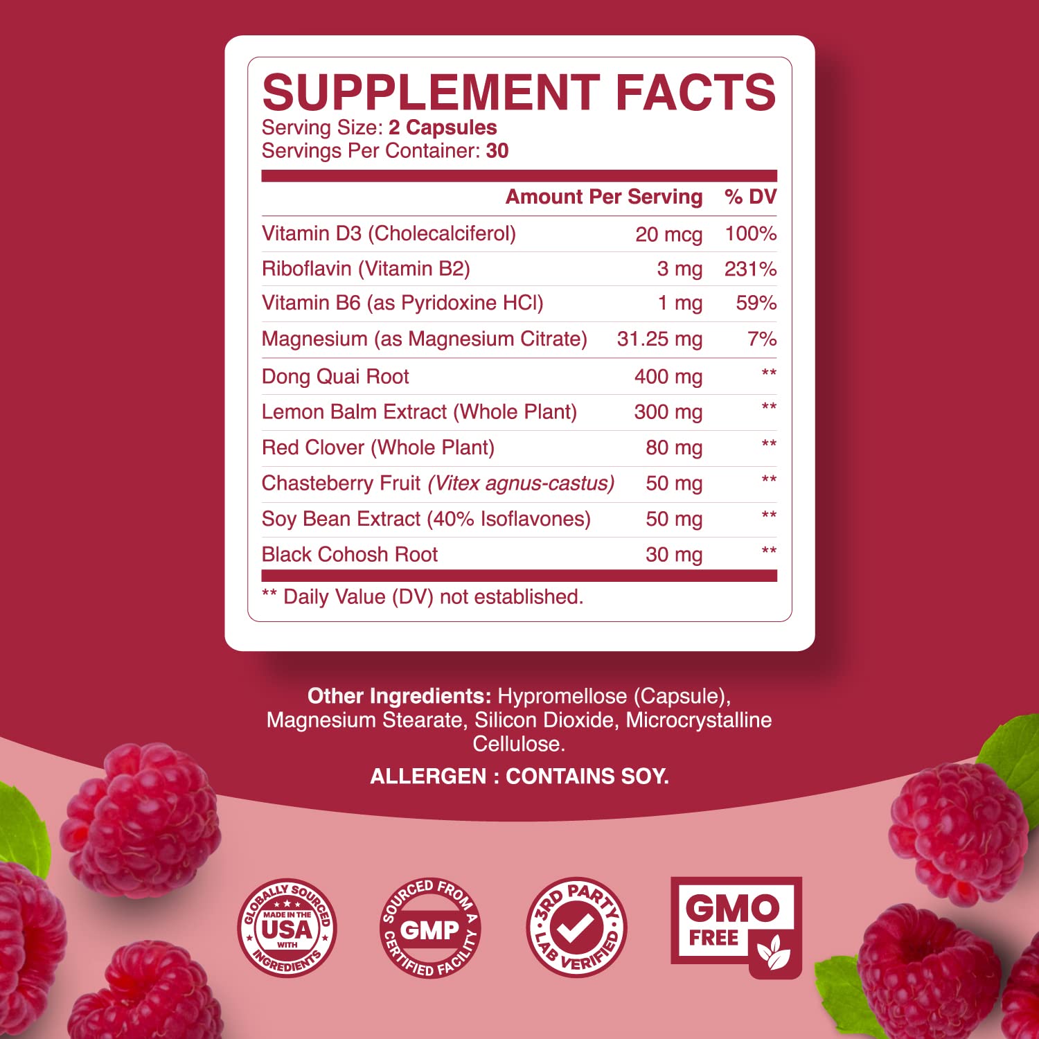 Natural Menopause Supplements for Women Health - Natural Hormone Balance for Women Plus Adrenal Support Menopause Relief and Thyroid Support with Dong Quai Root and Black Cohosh for Menopause Phytoral uk supplements