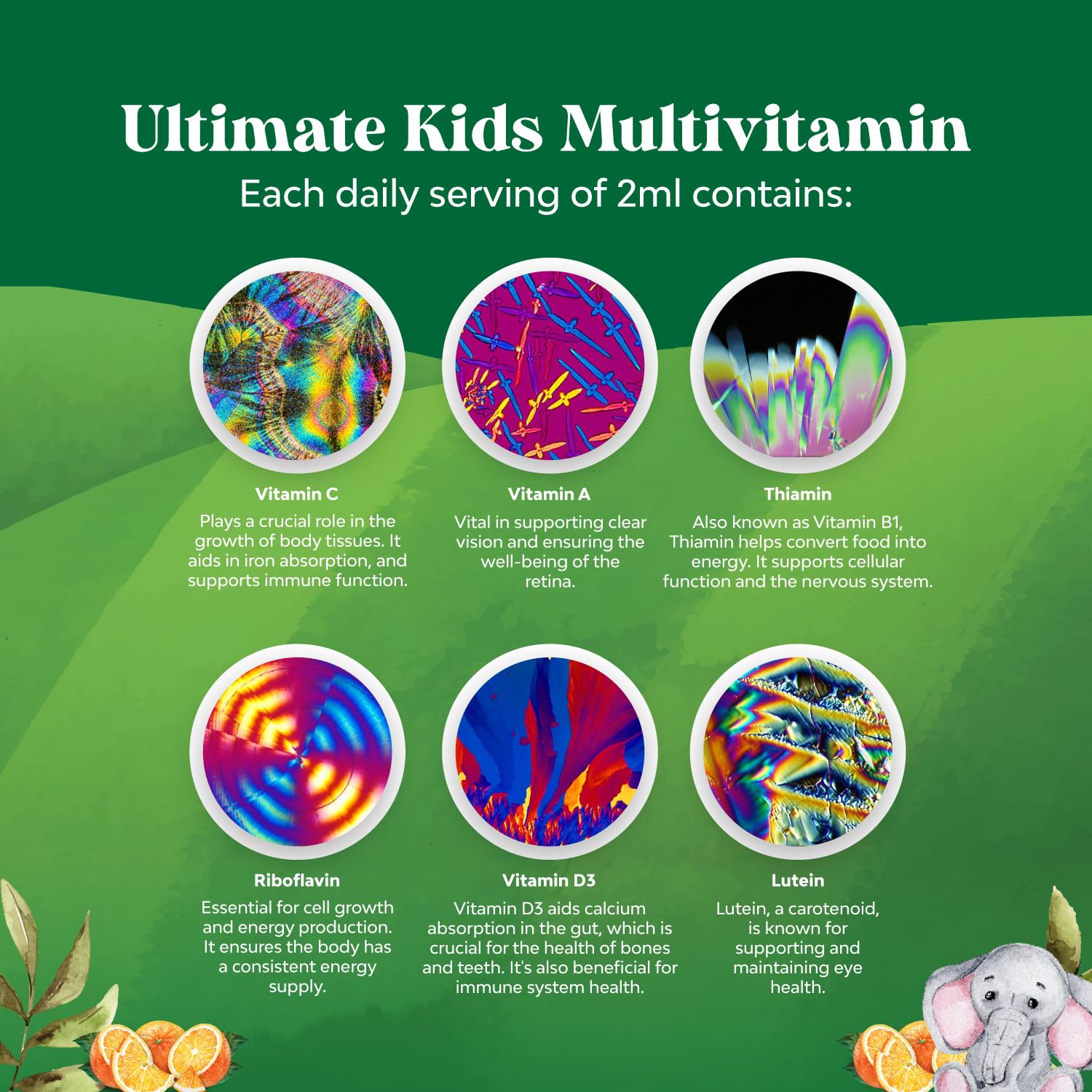 Bundle of Kids DHA Omega 3 Gummies - Fatty Acids Omega 3 6 9 for Brain Immune Strength Vision Focus Support and Liquid Multivitamin for Kids Immunity Support Natures Craft uk supplements