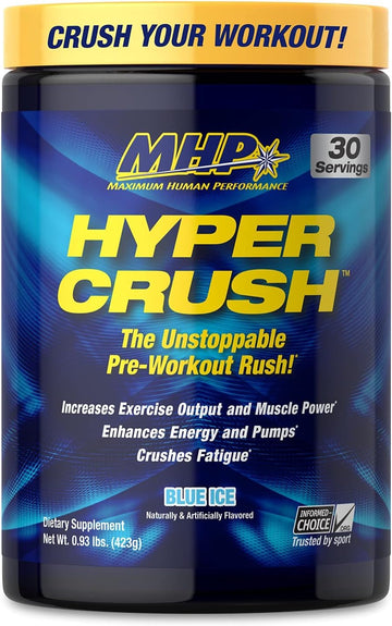 Maximum Human Performance MHP HYPER CRUSH Pre Workout energy drink creatine Maximum Human Performance uk supplements