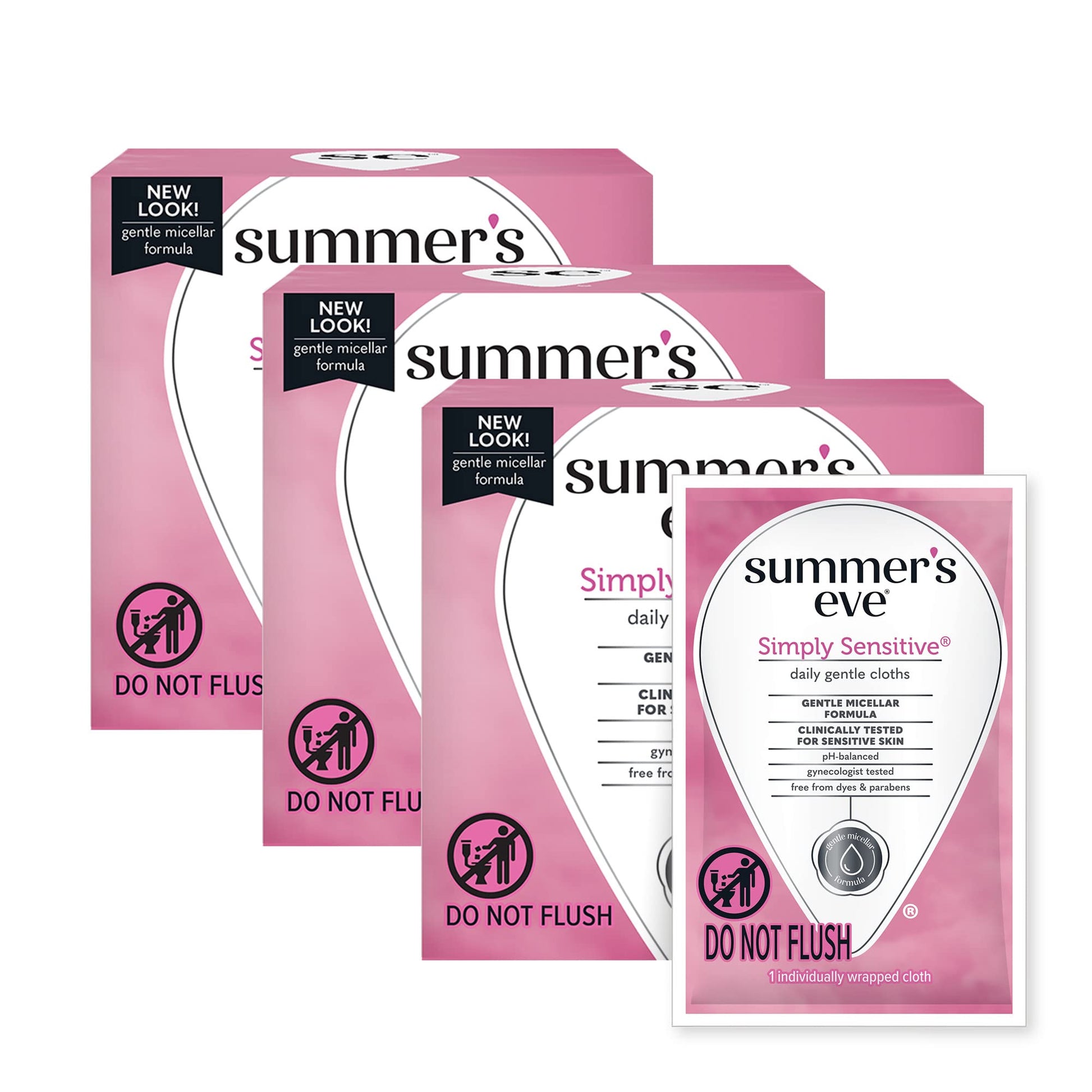 Summer's Eve Feminine Cleansing Wipes, Simply Sensitive, 16 Count, 3 Pack Summer's Eve uk supplements