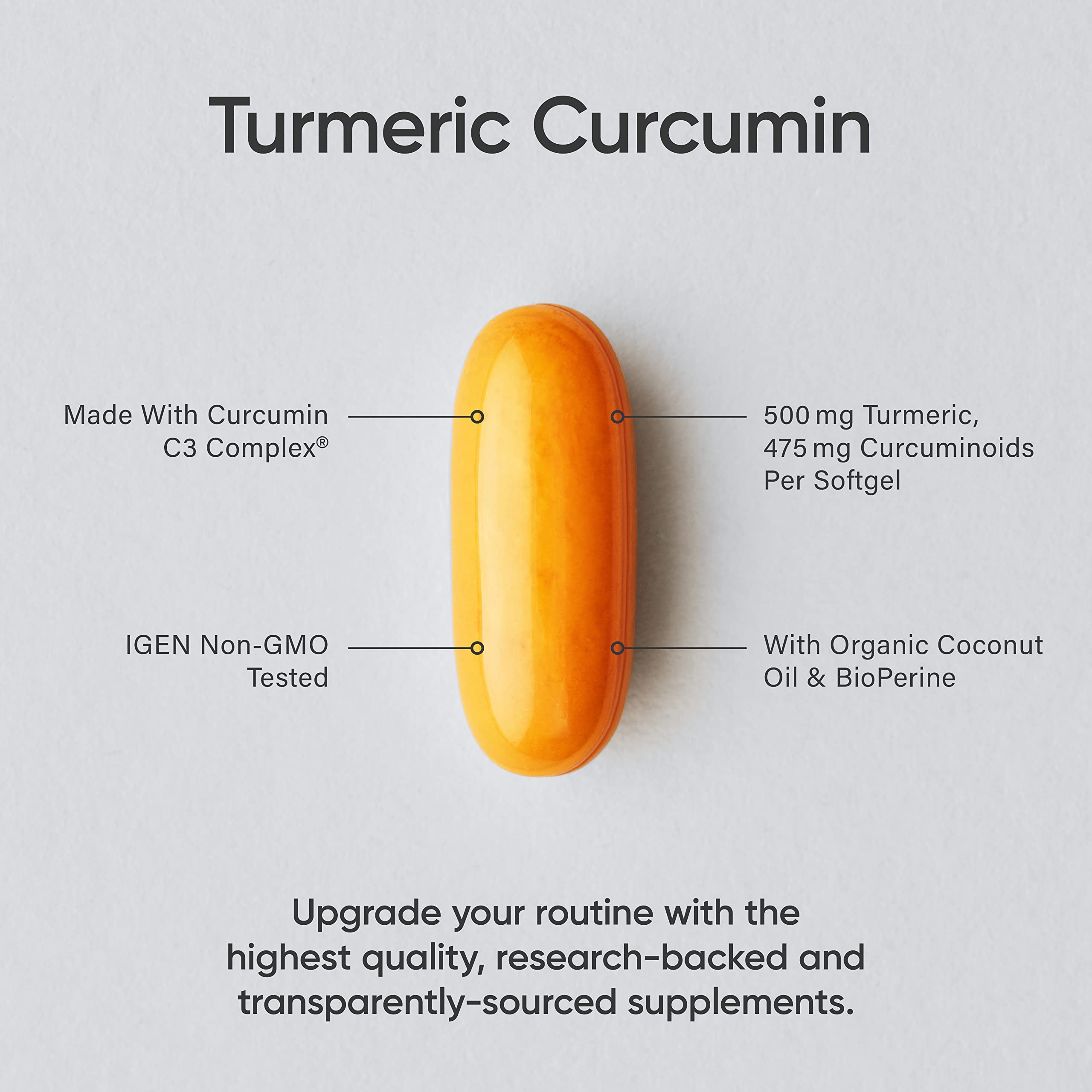 Sports Research Turmeric Curcumin C3 Complex - Softgels with Bioperine Black Pepper Sports Research uk supplements