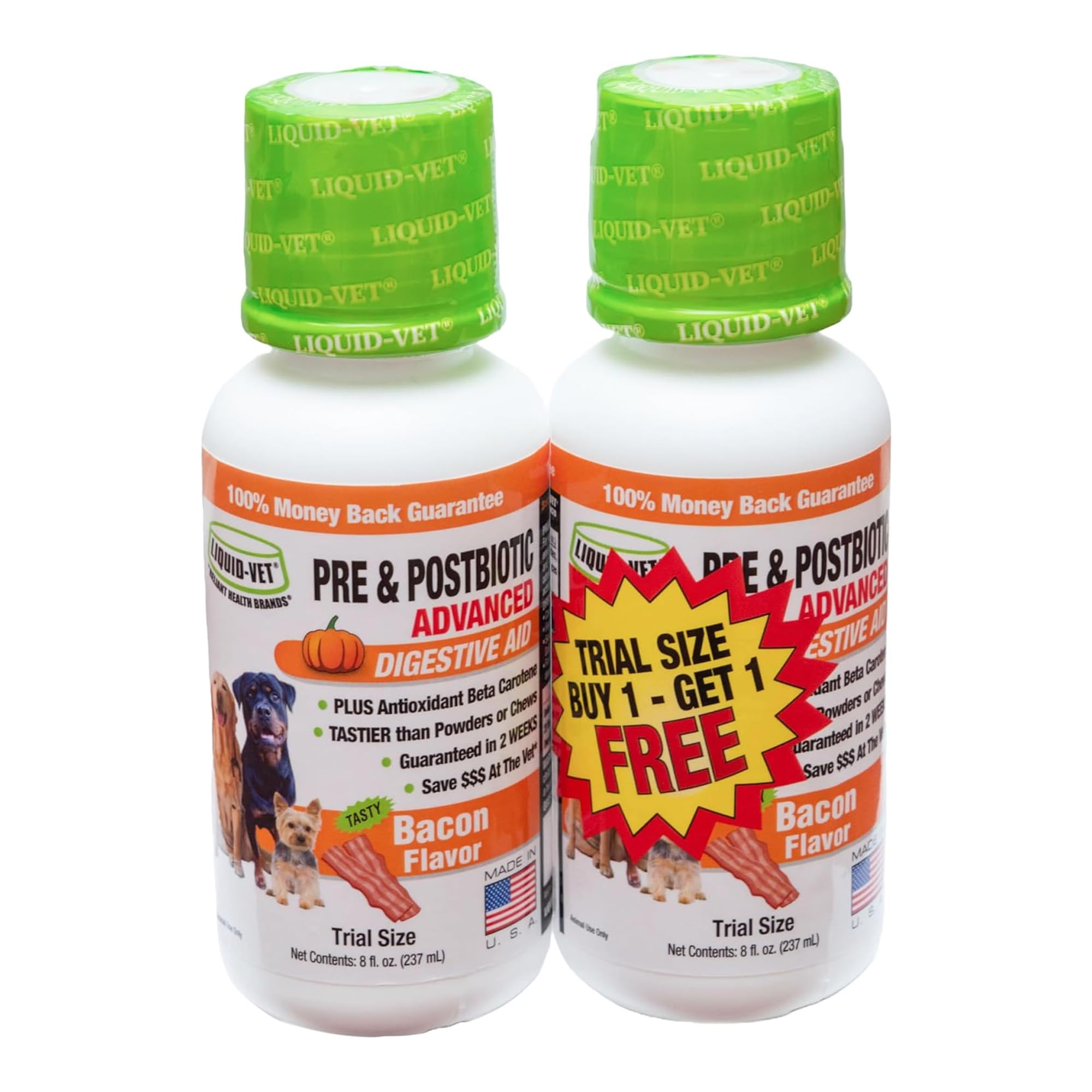 Pre & PostBiotic Support for Dogs – Digestive Upset, Stool Quality & Sensitive Stomach Support – Easy Liquid Formula for Picky Eaters LIQUID-VET uk supplements