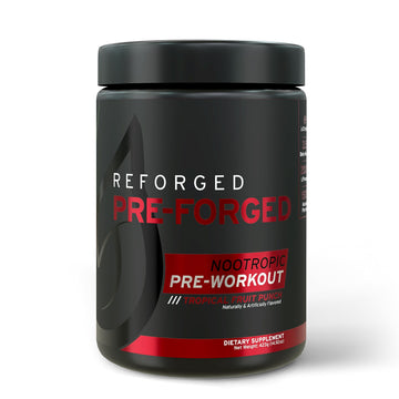 Reforged Pre-Forged L Theanine Pre Workout Powder Drink | Nootropic Nitric Oxide Energy Reforged uk supplements