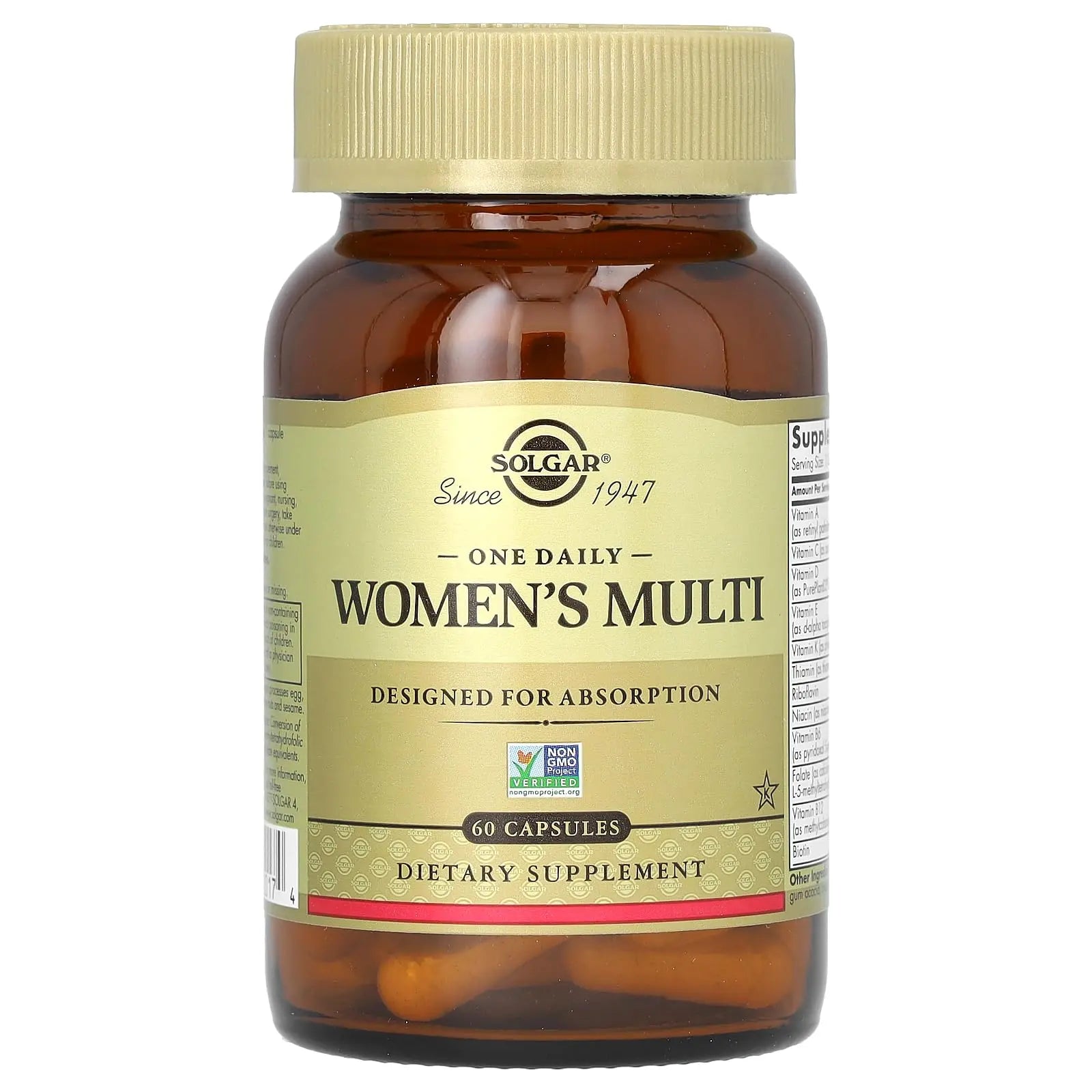 Solgar One Daily Women's Multi Whole Body Support Highly Absorbable Delayed Release Vitamin for Women, Supplement for Immune, Heart, Energy Solgar uk supplements