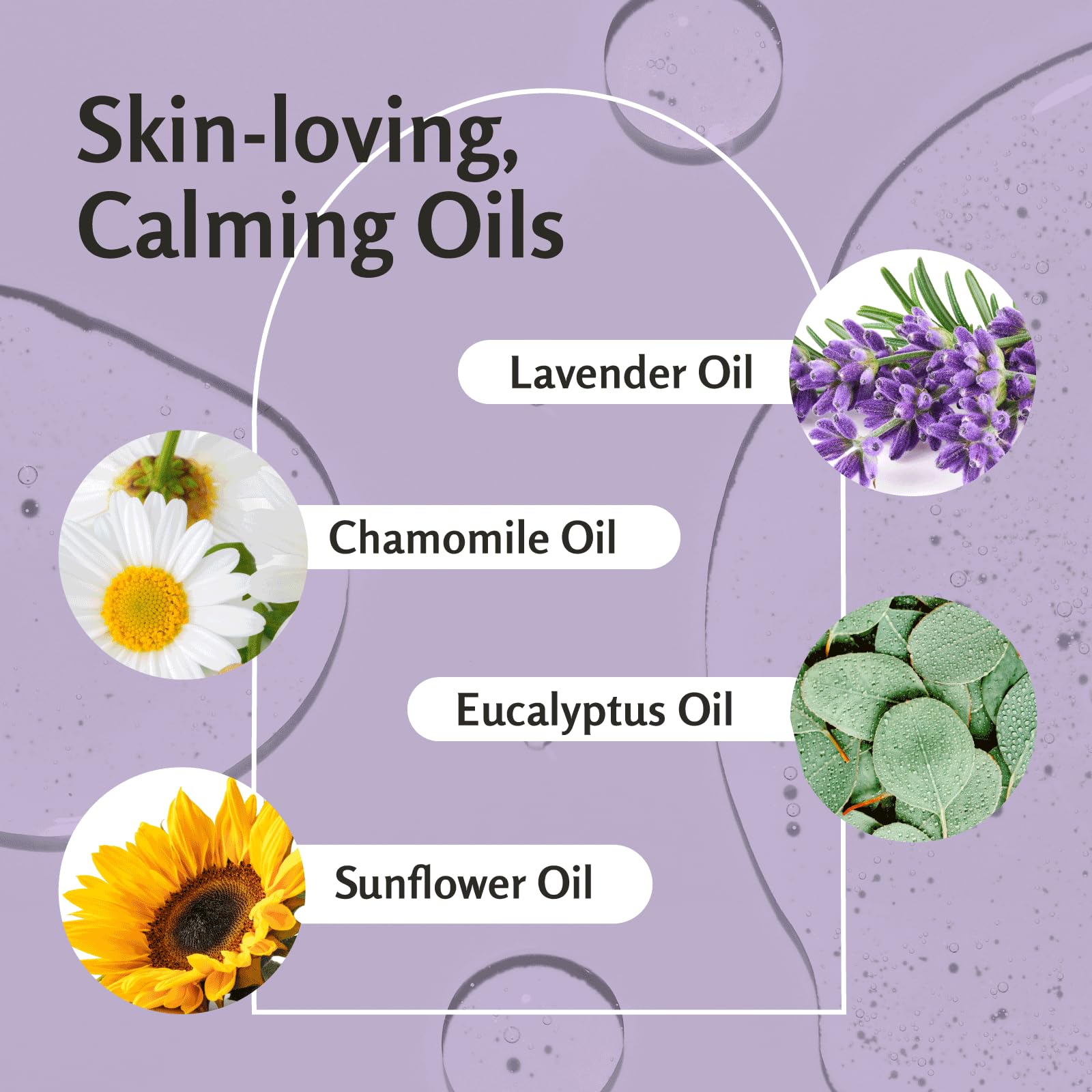 Lavender Massage Oil with Collagen and Stem Cells - Skin Tightening Massage Oil for Mass M3 Naturals uk supplements
