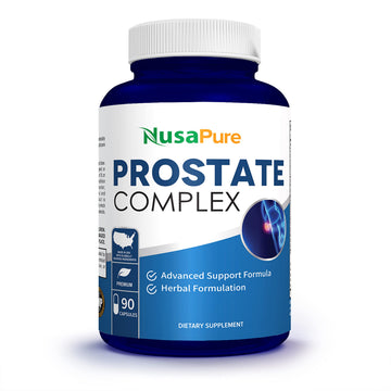 NusaPure Saw Prostate Palmetto Complex (Plant Sterol Complex, Nettle Root, Pygeum Bark, Graviola) - 90 Capsules NusaPure uk supplements