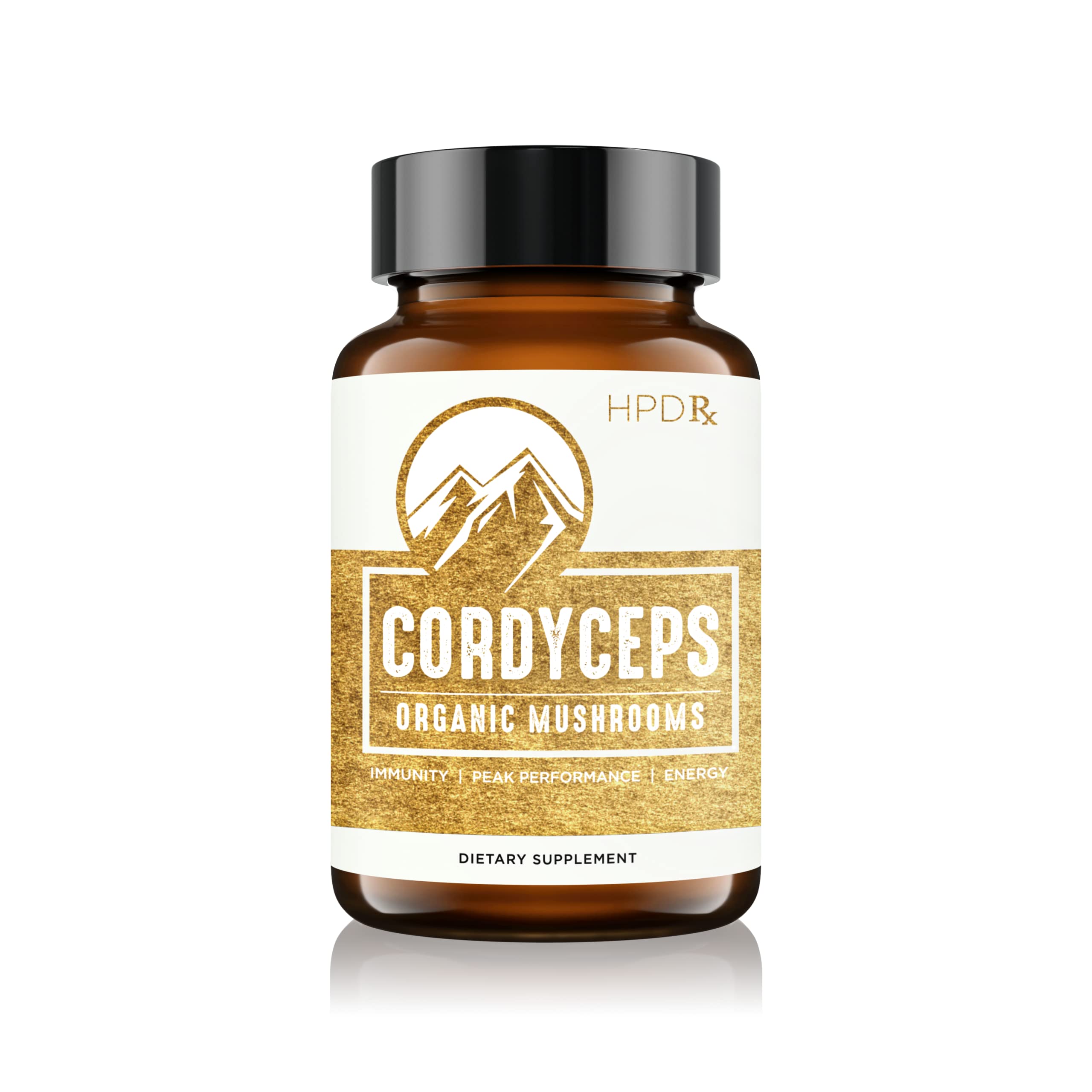 HPD Rx Premium Organic Cordyceps Mushroom Extract Performance Supplement HPD Rx uk supplements
