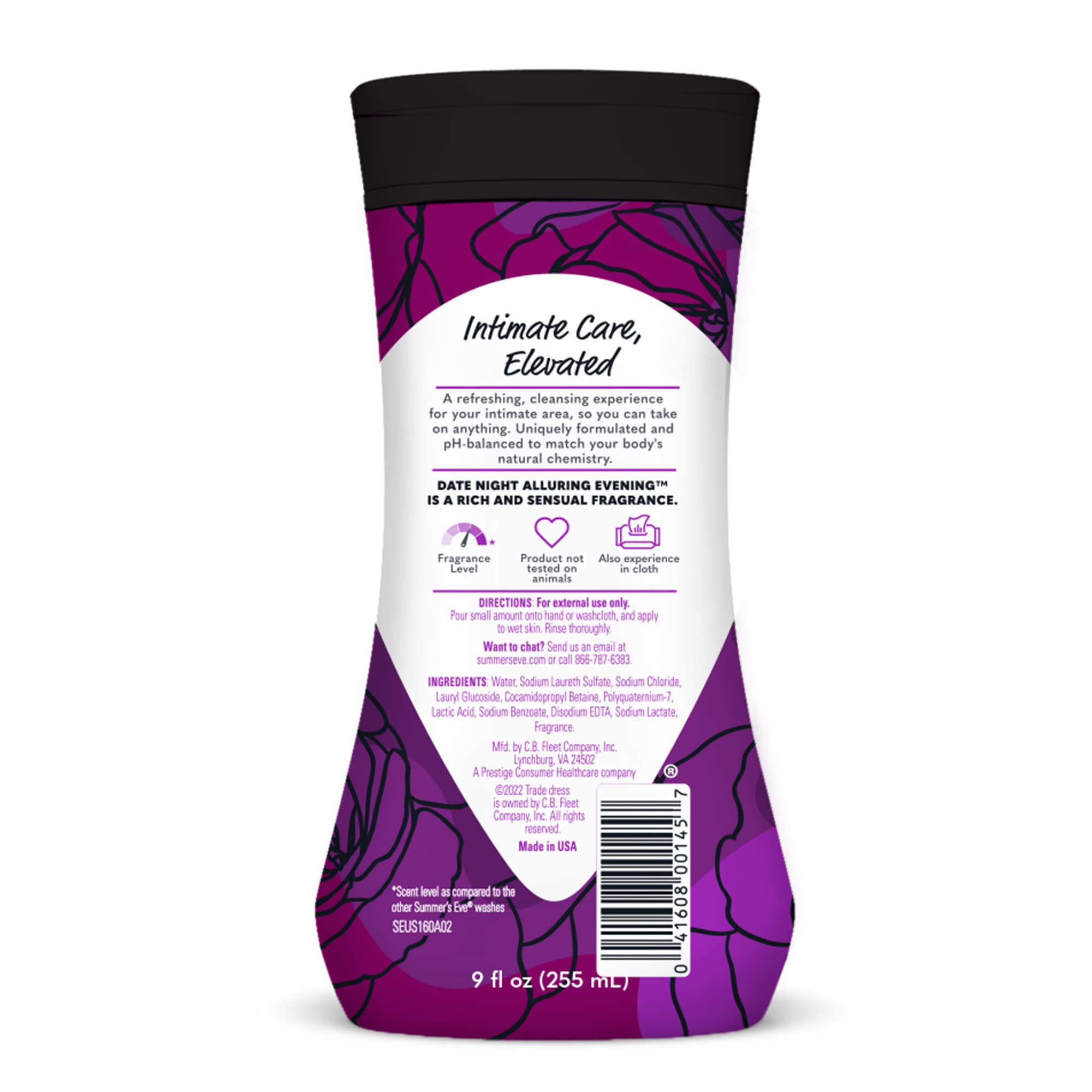 Summer’s Eve Date Night Alluring Evening Refreshing Daily All Over Feminine Body Wash Summer's Eve uk supplements