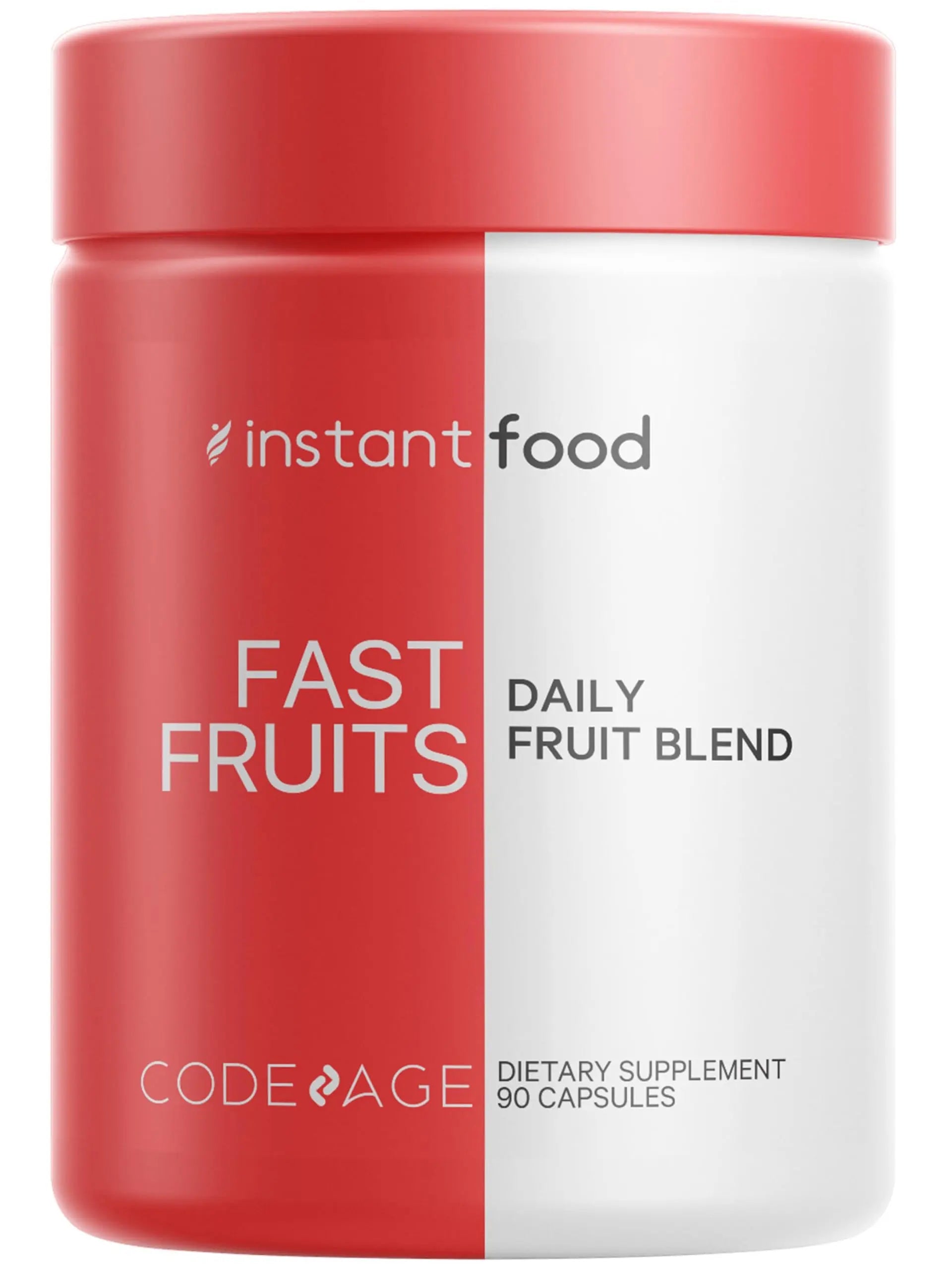 Codeage Instantfood Fast Fruits, Over 15 Fruits Powders Equivalent All-in-One, Vegan Daily Whole Food Vitamins - Berries, Antioxidant Polyphenols Codeage uk supplements