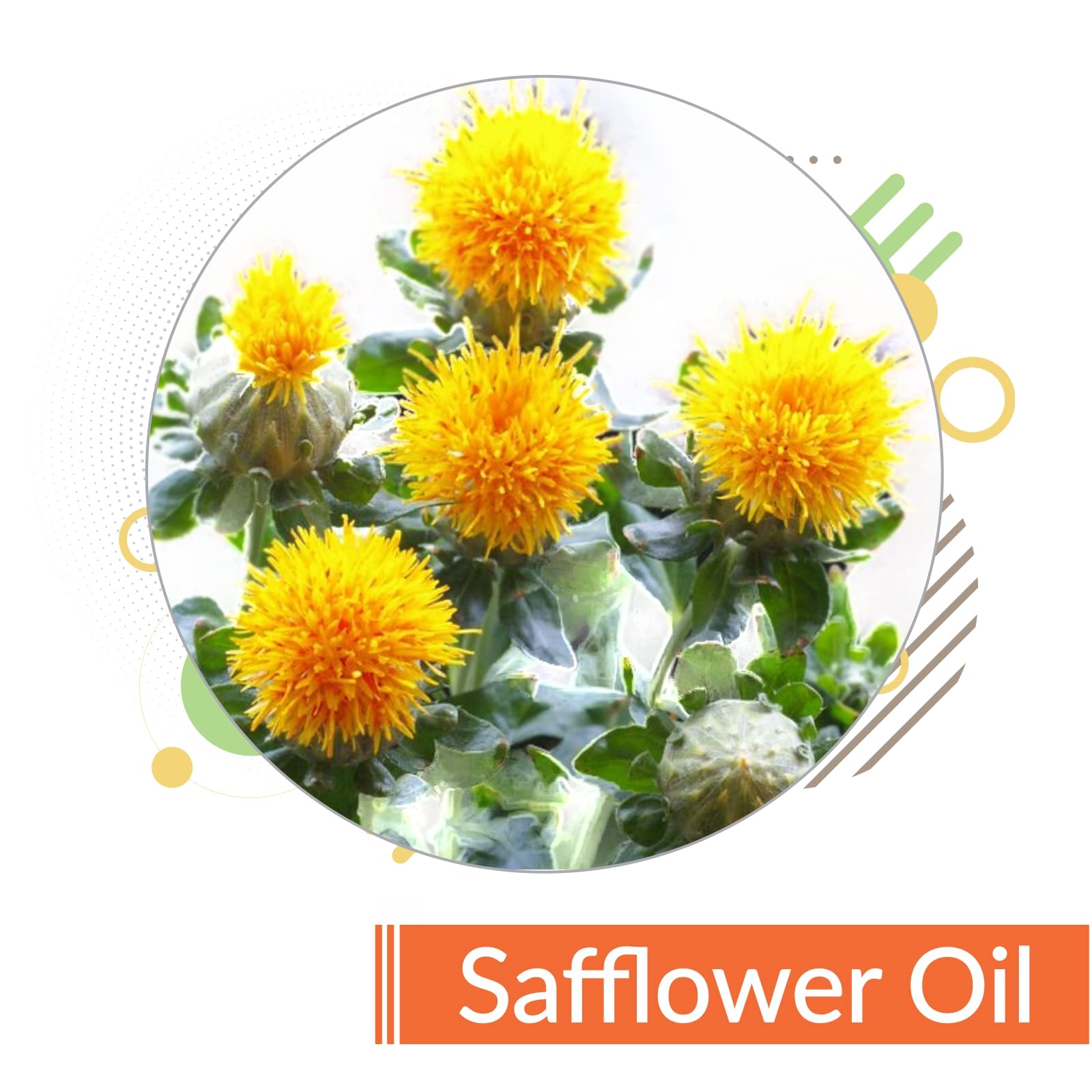 Crysalis Safflower (Carthamus Tinctorius) Oil - 0.51 Fl Oz (15ml) Crysalis uk supplements
