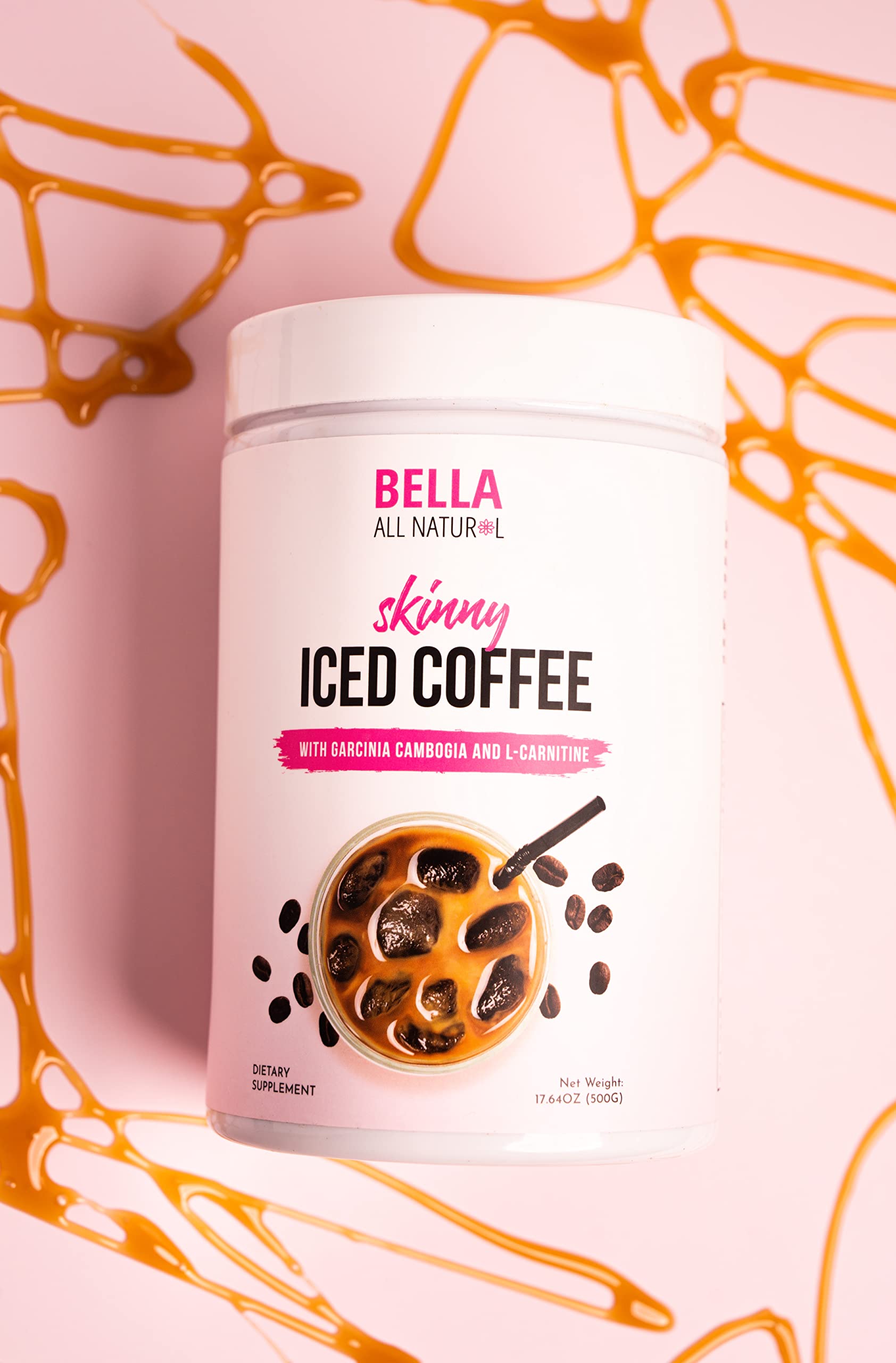 Bella All Natural Skinny Iced Coffee - Good Taste - 500 Grams Bella All Natural uk supplements