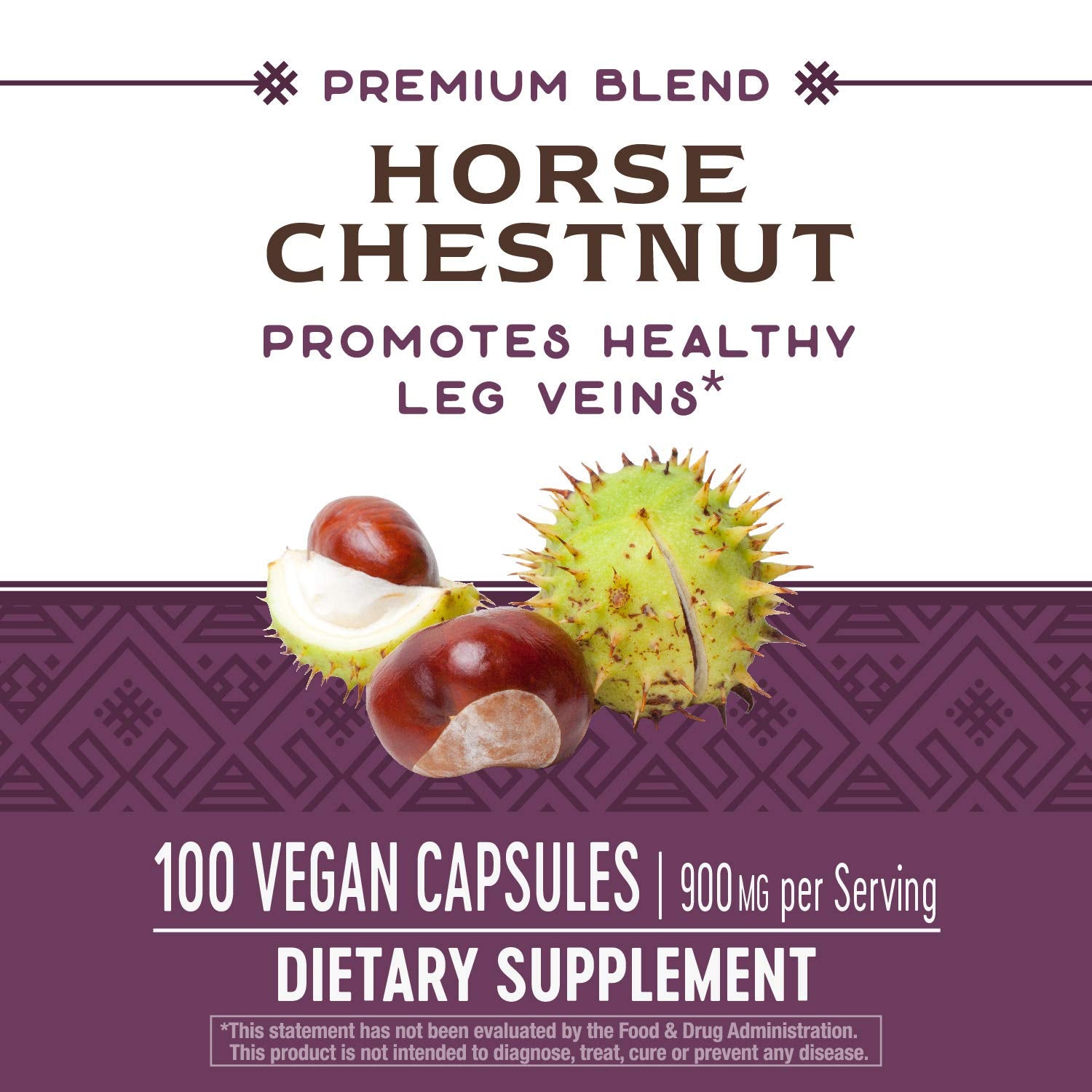 Nature's Way Standardized Horse Chestnut, Premium Extract for Healthy Veins and Blood Nature's Way uk supplements