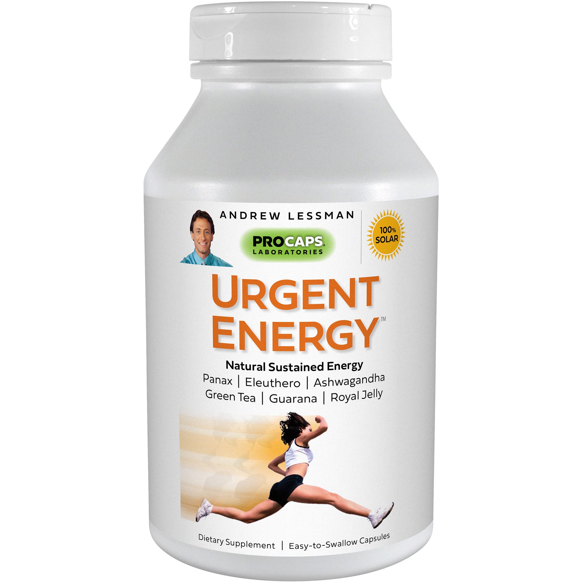 ANDREW LESSMAN Urgent Energy 60 Capsules – Provides a Safe, Healthy Means of Enhan ANDREW LESSMAN uk supplements