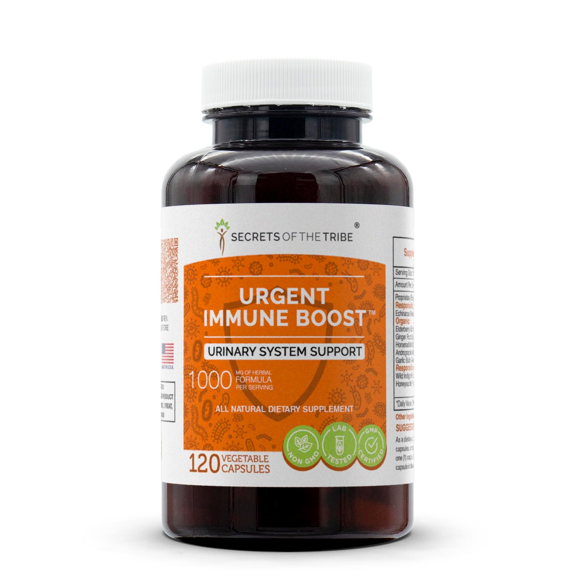 Secrets of the Tribe - Urgent Immune Boost, Immune Boost Formula, Herbal Supplement Blend (120 Capsules) Secrets of the Tribe uk supplements