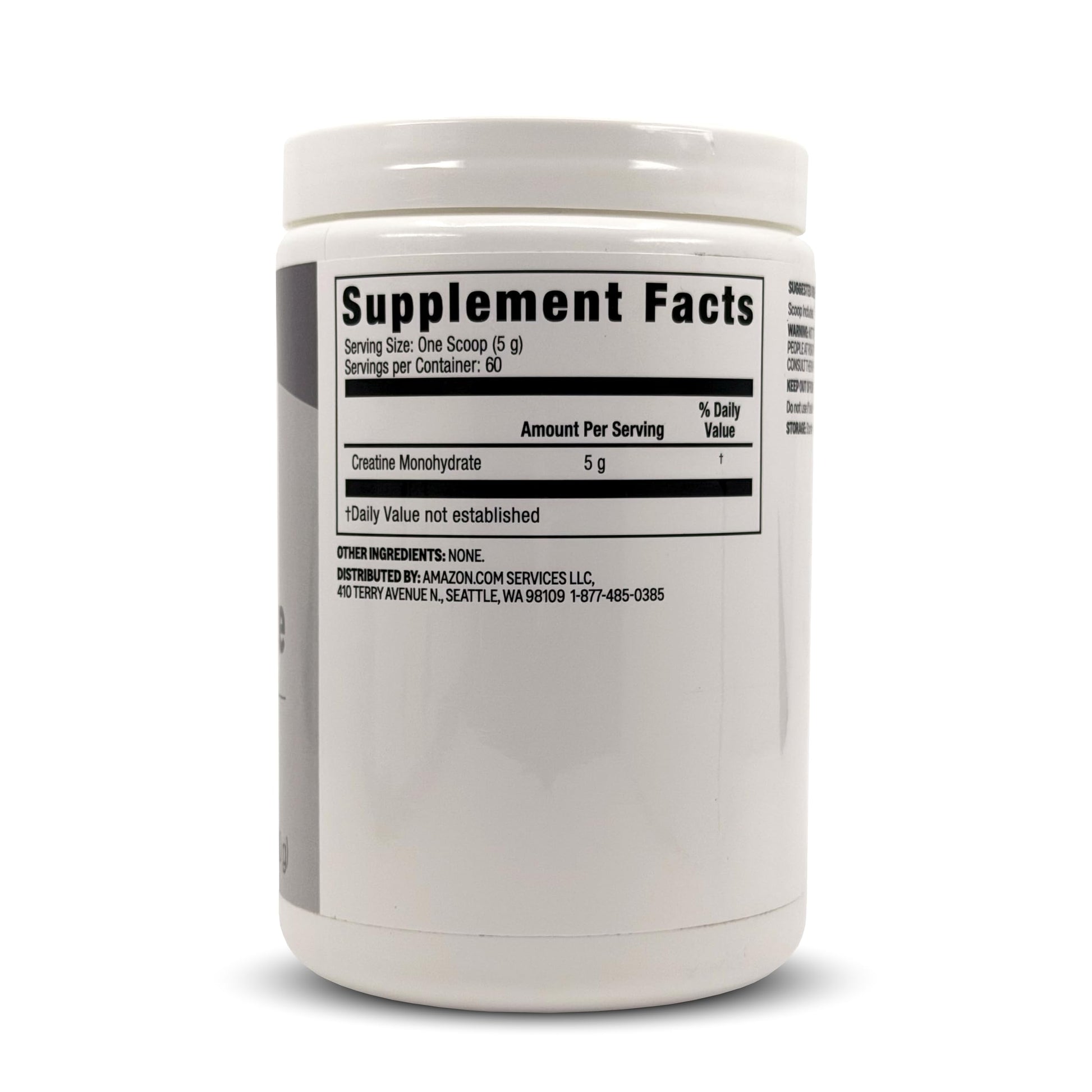 Amazon Basics Creatine Monohydrate Powder, 10.58 oz, 60 Servings Amazon Basics uk supplements