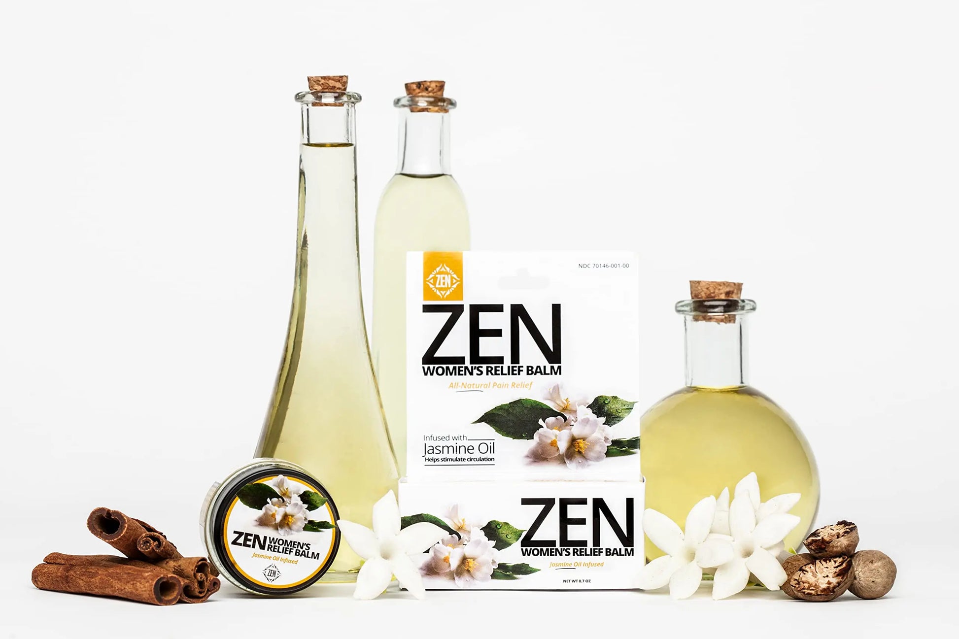 ZEN Women’s Relief Balm – Plant-Based Topical Balm Infused with Jasmine Oil – Cooling Botanical Blend – 0.7 oz – #TrustedByLegends ZEN uk supplements
