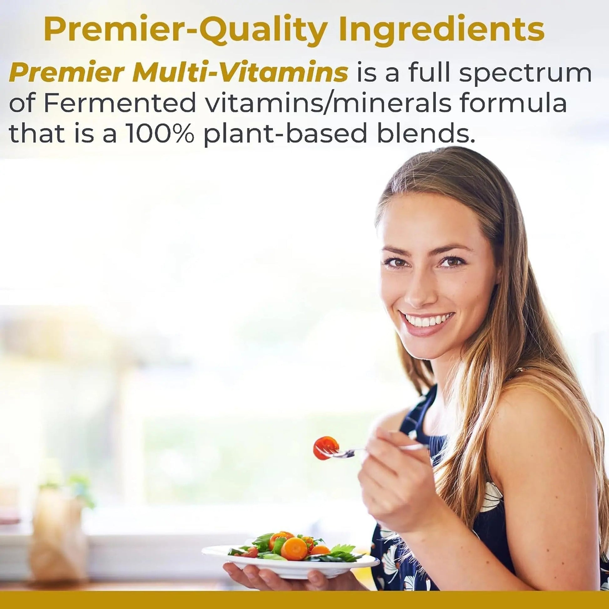 Premier Research Labs Multi-Vitamin - Immune, Brain & Heart Support | with Prebiotics and Postbiotics | Vegan Capsules for Men & Women Premier Research Labs uk supplements