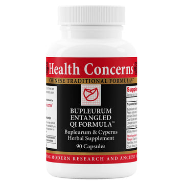 Health Concerns Bupleurum Entangled Qi Formula – Women's Hormonal Balance & Cyst Support Supplement – Traditional Chinese Herbal Formula – Blood Flow Liver Qi Cleanse – 90 Capsules Health Concerns uk supplements