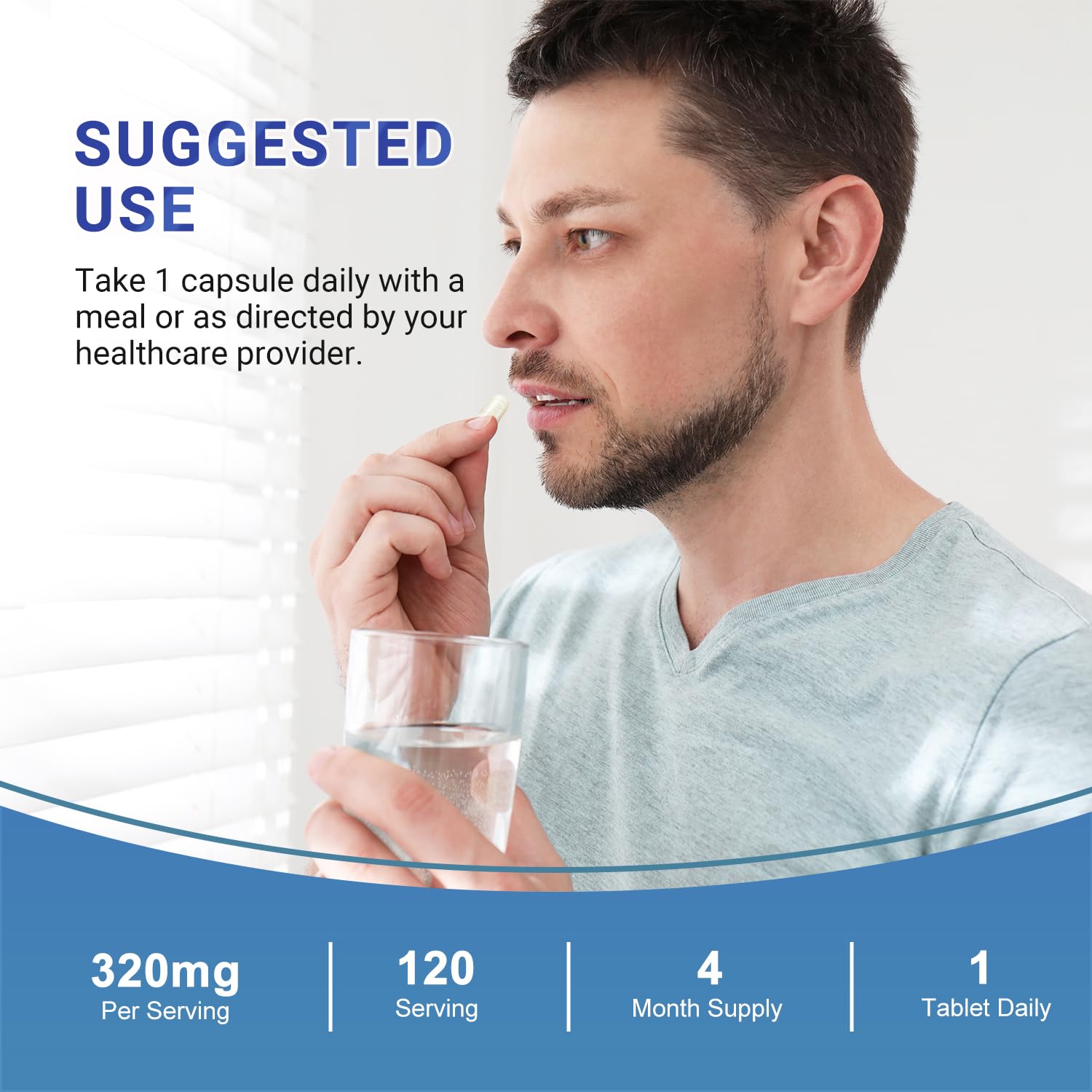 Heivy 4 in 1 Magnesium Complex with Zinc & Vitamin D3, 320mg Elemental Magnesium (Glycinate/Citrate/Gluconate/Malate), 120 Capsules (4 Months Supply), Vegan, Non-GMO, Gluten-Free, 3rd Party Tested Heivy uk supplements