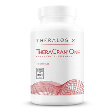Theralogix TheraCran One Cranberry Capsules - 90-Day Supply - Supplement for Men & Women - to Support Urinary Tract Health* - 36mg Soluble PACs per Capsule