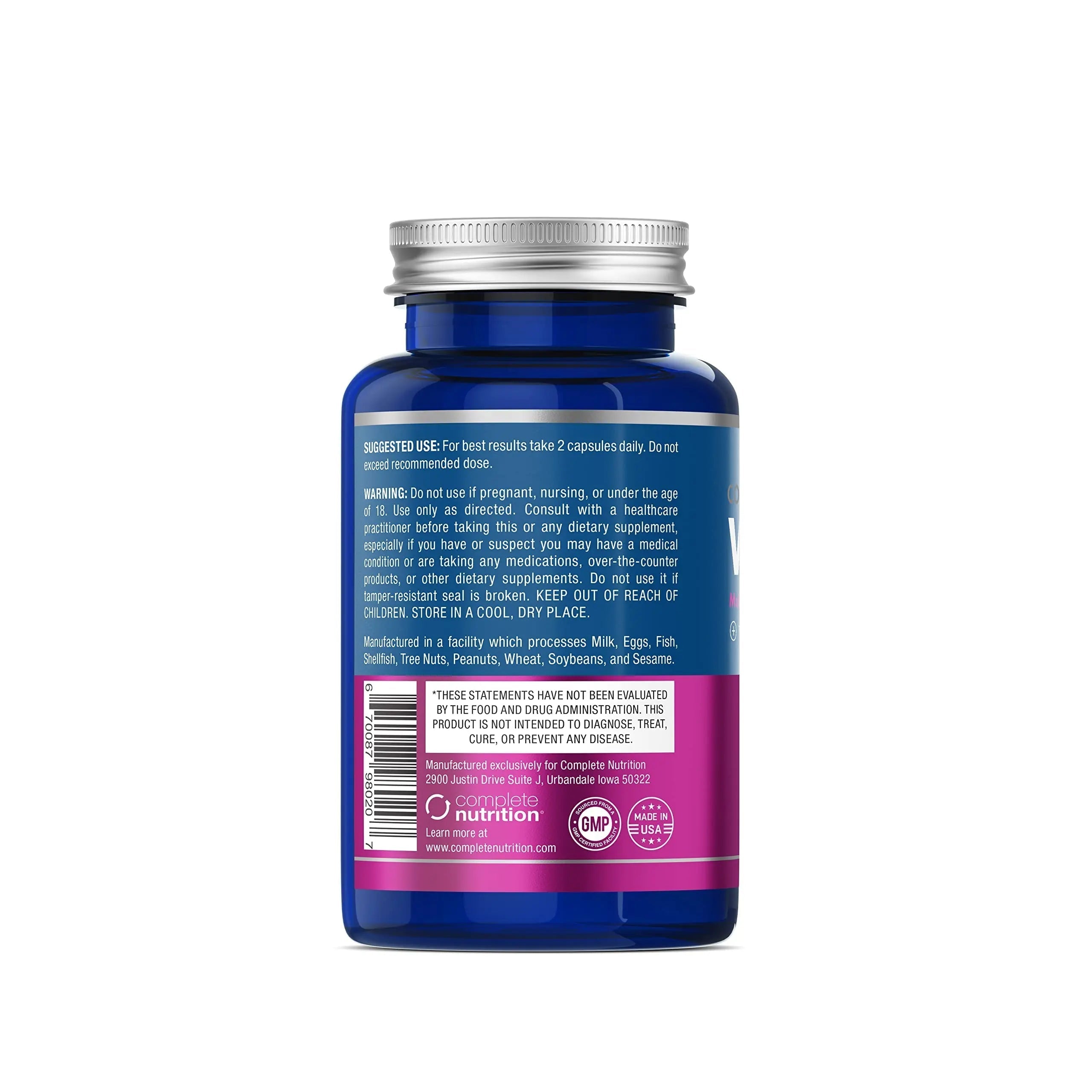 Complete Woman Multivitamin 120 ct Complete Nutrition uk supplements
