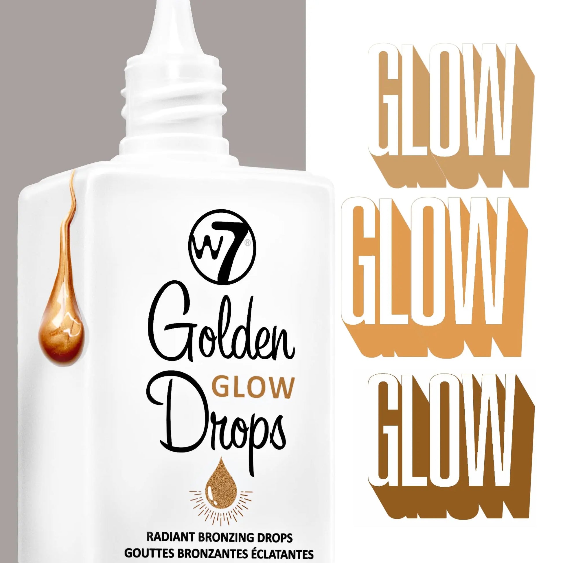 W7 Golden Glow Drops - Liquid Bronzing Drops For Flawless Skin & A Radiant Finish W7 uk supplements