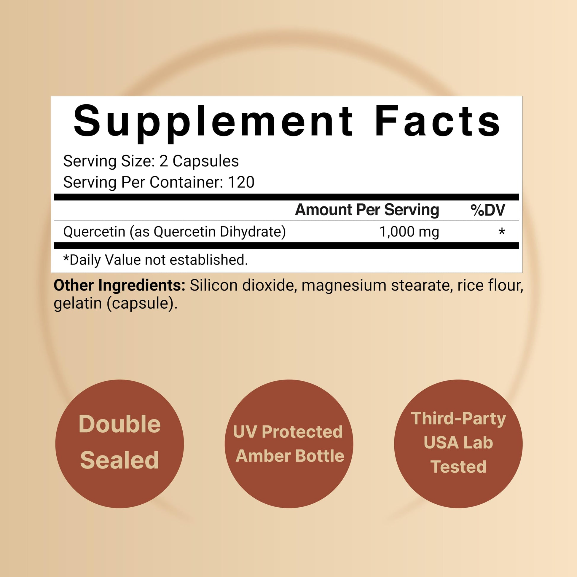 NatureBell Quercetin 1000mg Per Serving | 240 Capsules, Ultra Strength Quercetin NatureBell uk supplements