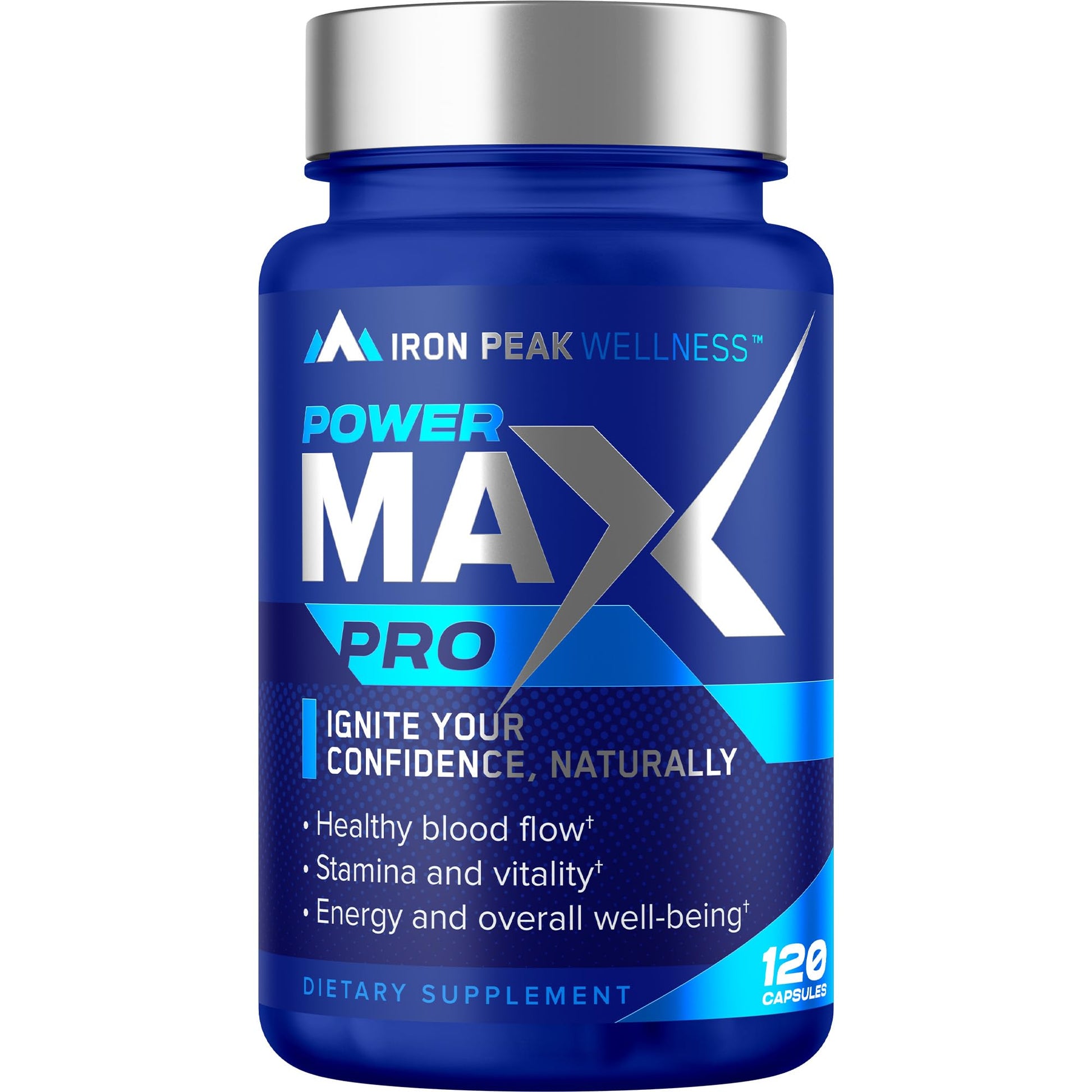 Testosterone Booster Pills for Men - Male Enhancing Supplement - Fast Acting Blood Flow, Muscle Growth, Strength, Energy, Libido, Endurance, Workout - Natural Performance Test Boost - 60 Day Serving IronPeak Wellness uk supplements