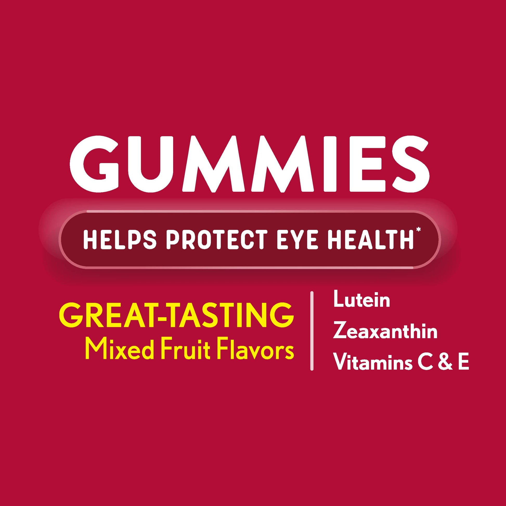 Ocuvite Vitamin & Mineral Supplement for Eye Health Adult Gummies Ocuvite uk supplements