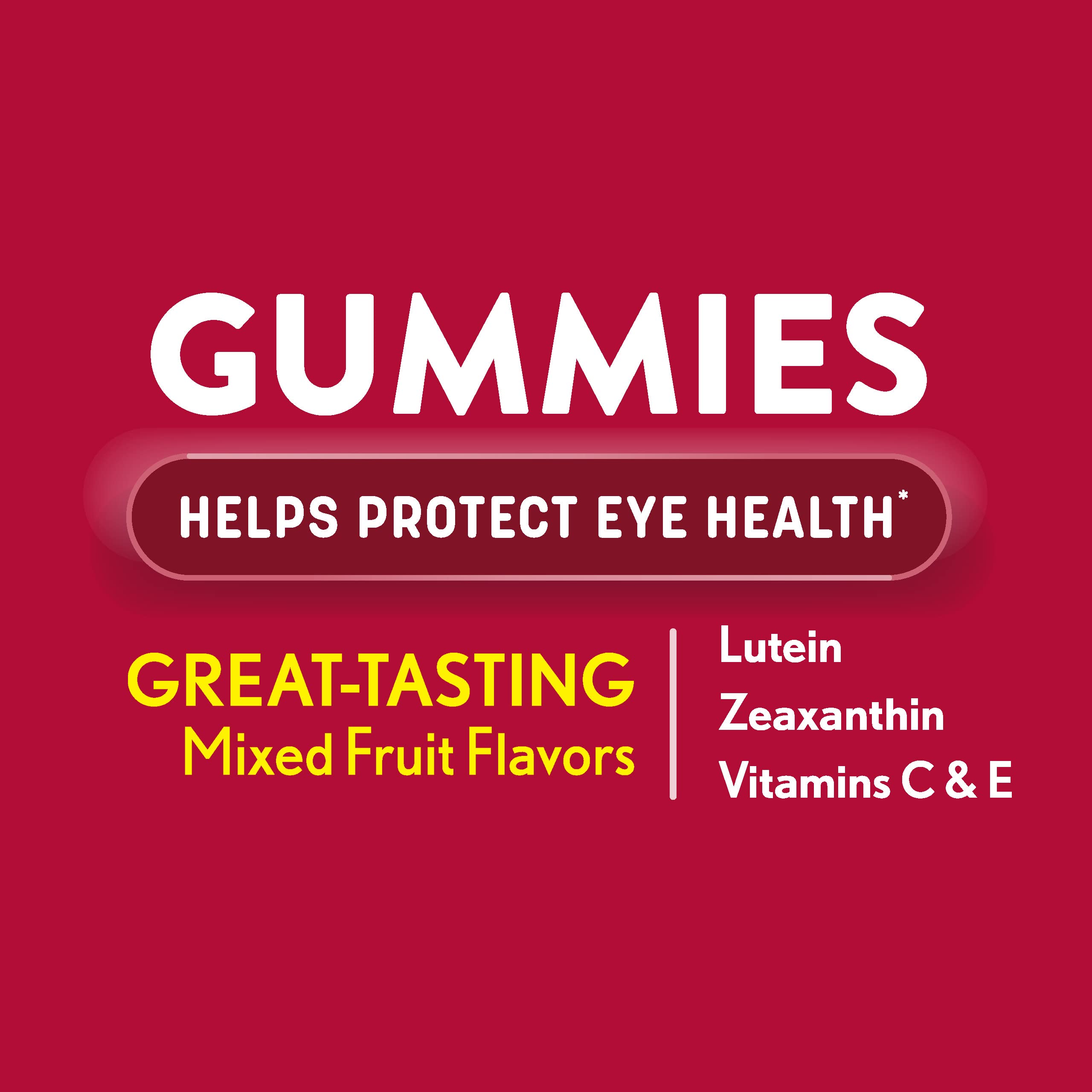 Ocuvite Vitamin & Mineral Supplement for Eye Health Adult Gummies Ocuvite uk supplements