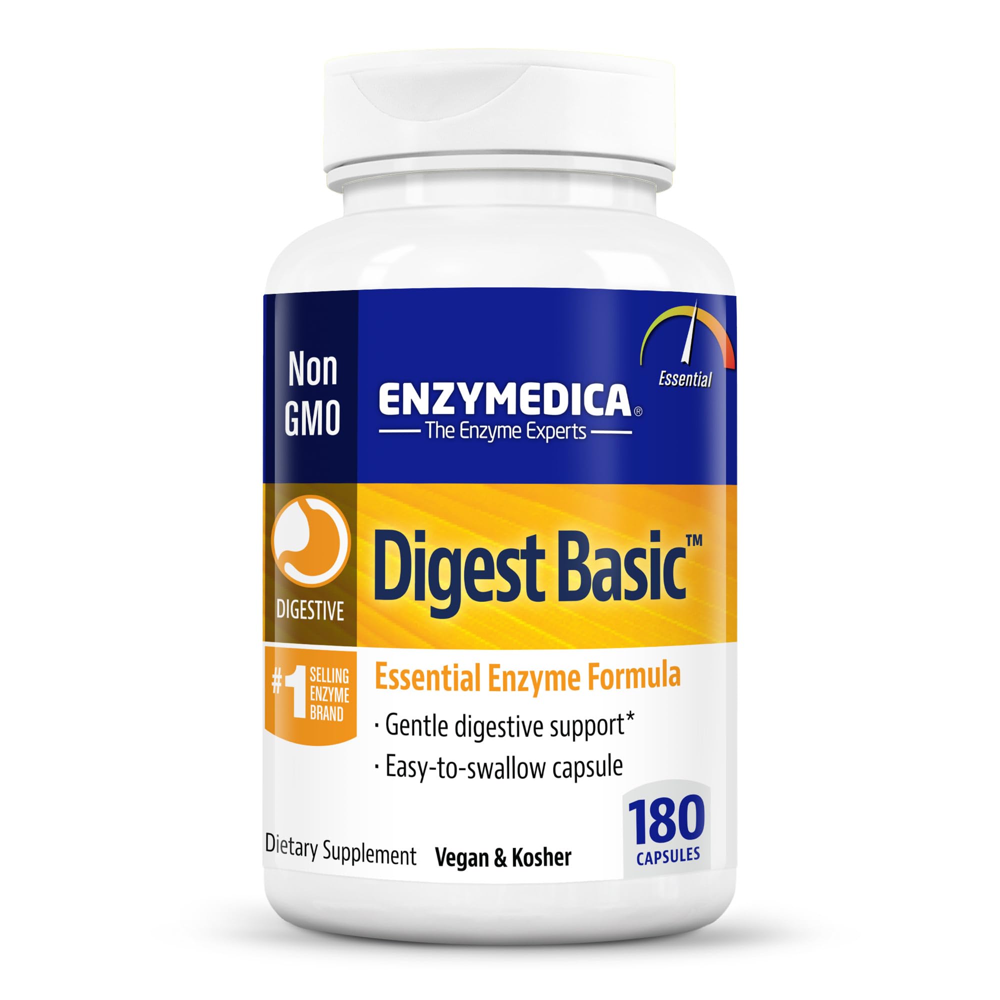 Enzymedica Digest Basic, Digestive Enzymes for Sensitive Stomachs, Offers Fast-Acting Enzymedica uk supplements