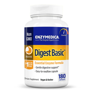 Enzymedica Digest Basic, Digestive Enzymes for Sensitive Stomachs, Offers Fast-Acting Enzymedica uk supplements