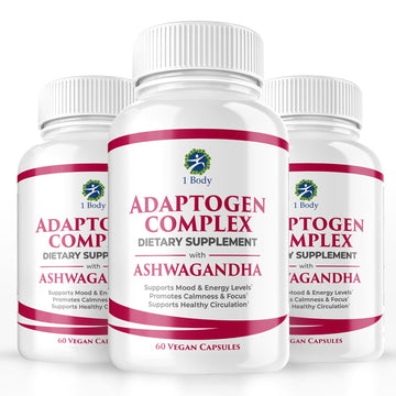 1 Body Adaptogen Complex with Ashwagandha 1 Body uk supplements