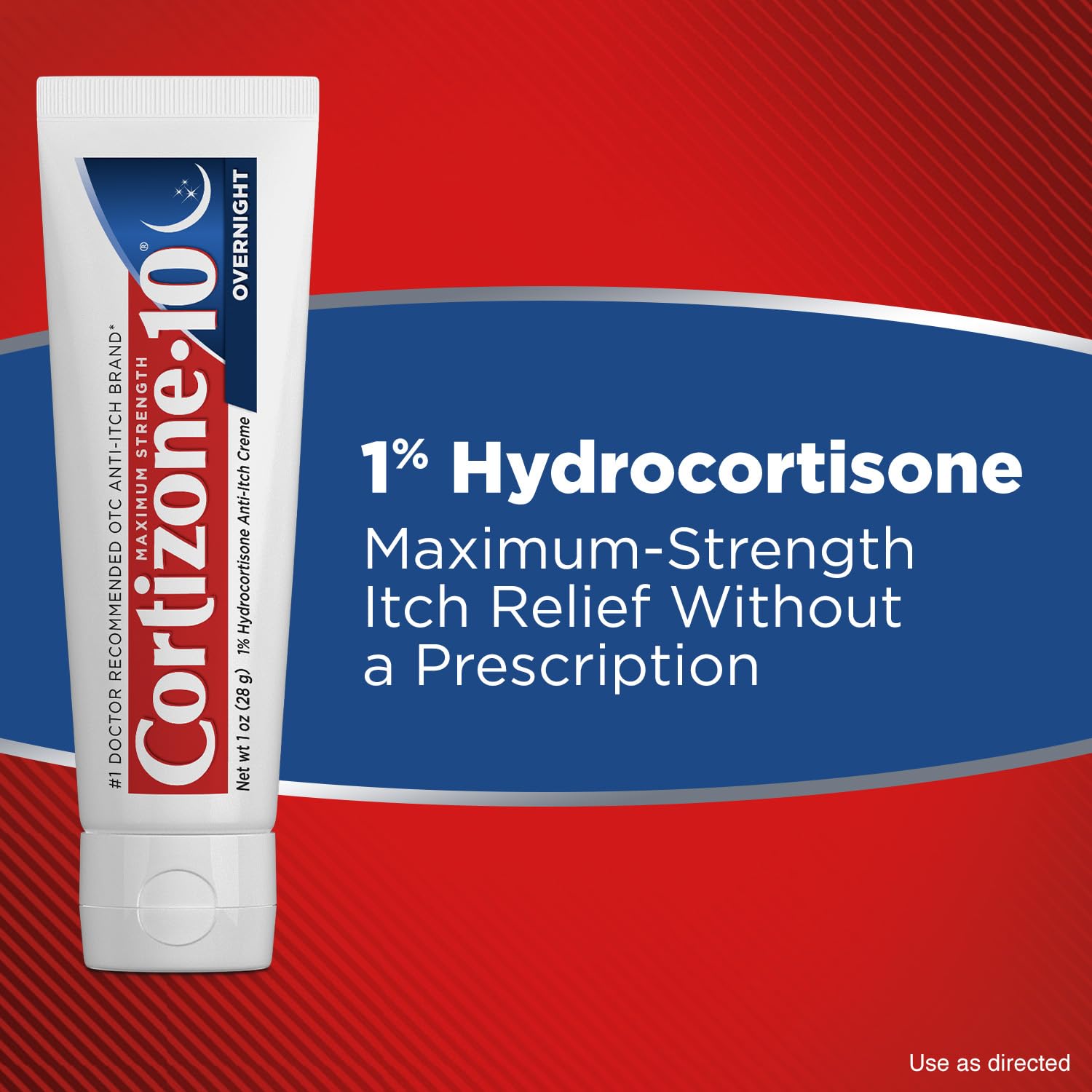 Cortizone-10 Maximum Strength Overnight Itch Relief Cream, 1% Hydrocortisone, Fast-Acting, Lavender Scented Anti-Itch Cream for Bug Bites, Rash, Eczema, Psoriasis, Poison Ivy, Oak, Sumac, 1 oz Cortizone 10 uk supplements