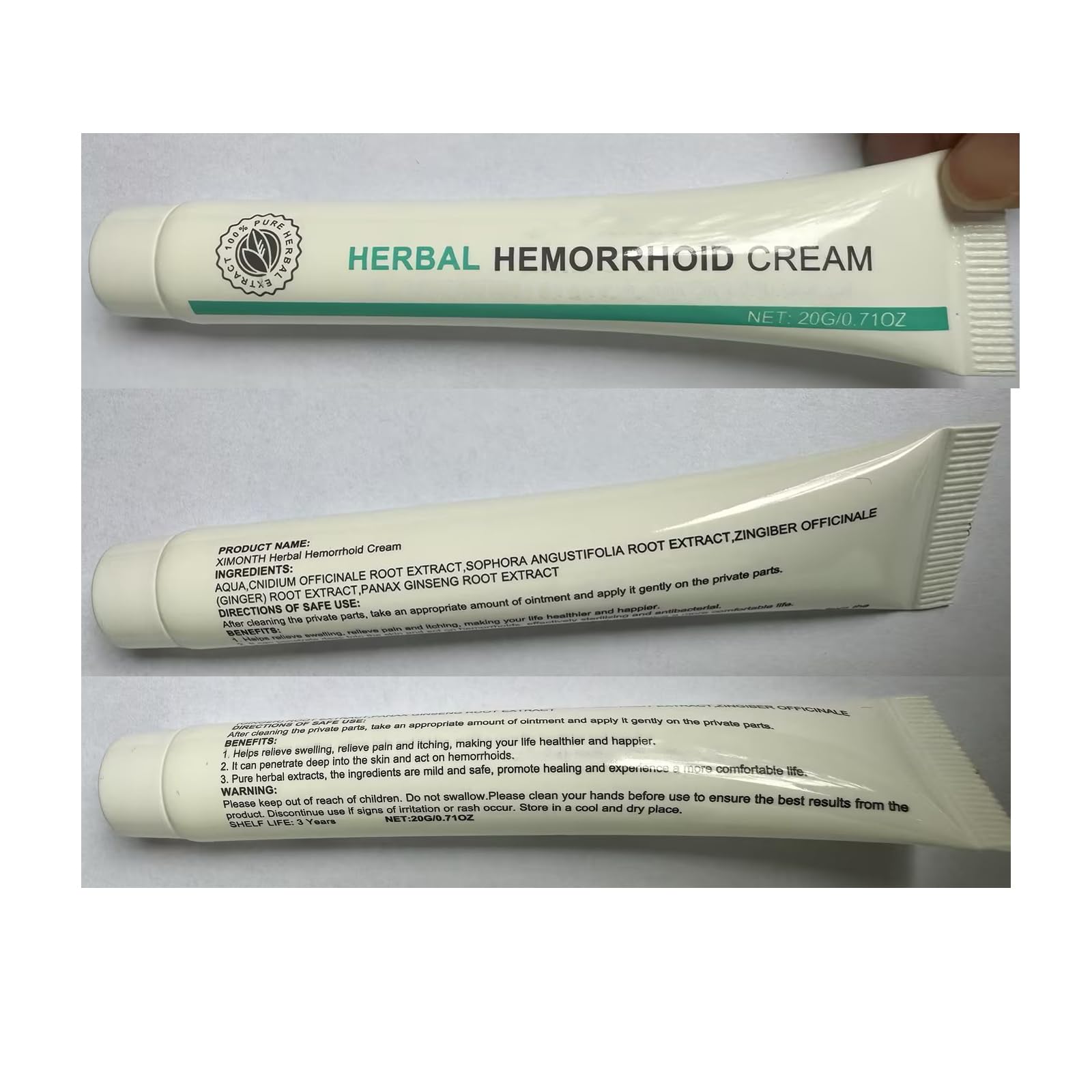 BITYEYE Herbal Hemorrhoids Cream,Hemorrhoid Cream,for Men and Women (1PCS) BITYEYE uk supplements