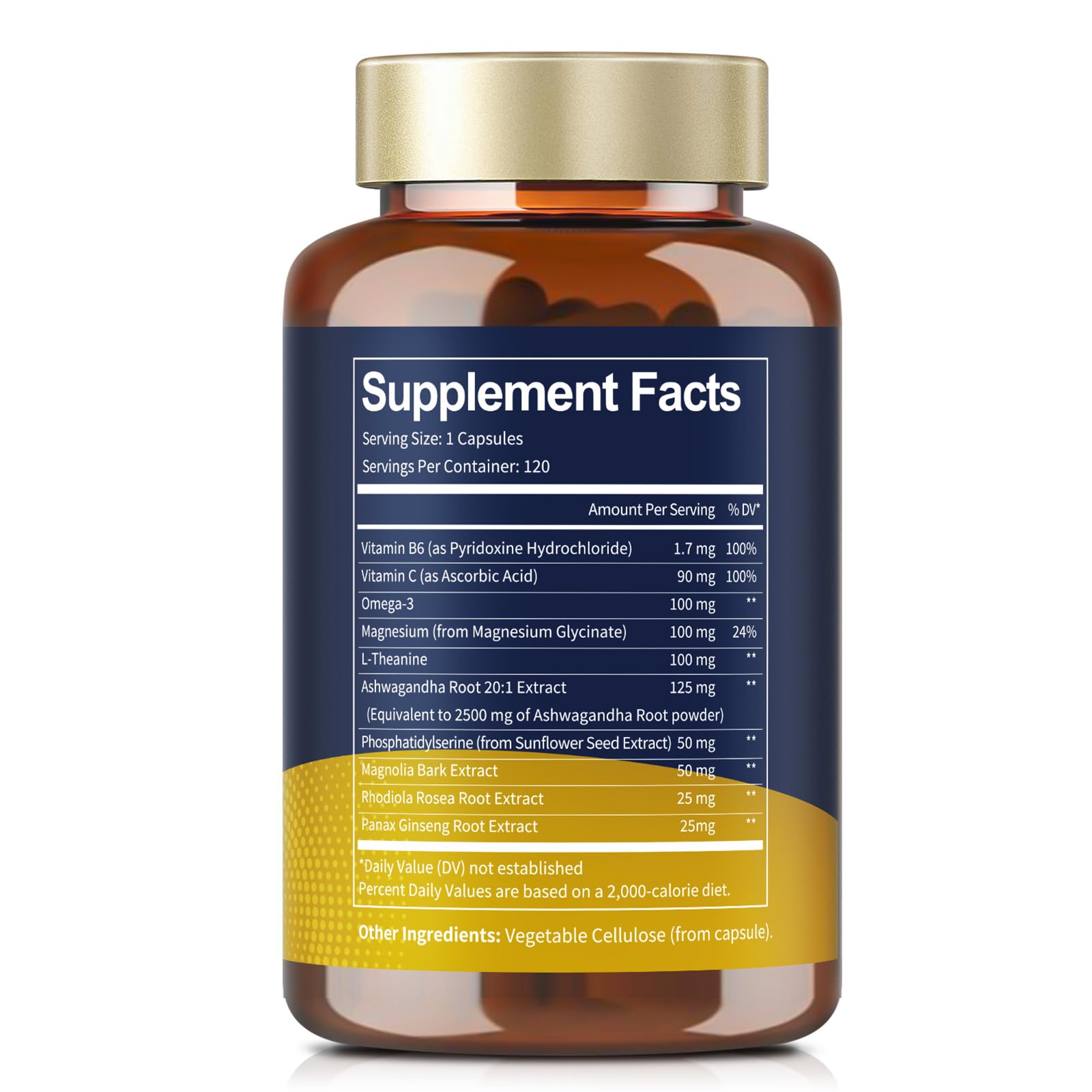 Totaria Cortisol Supplement with Ashwagandha,Magnesium,Rhodiola Rosea,L Theanine,Hormone Balance for Women 120 Vegan Capsules (Pack of 1) Totaria uk supplements