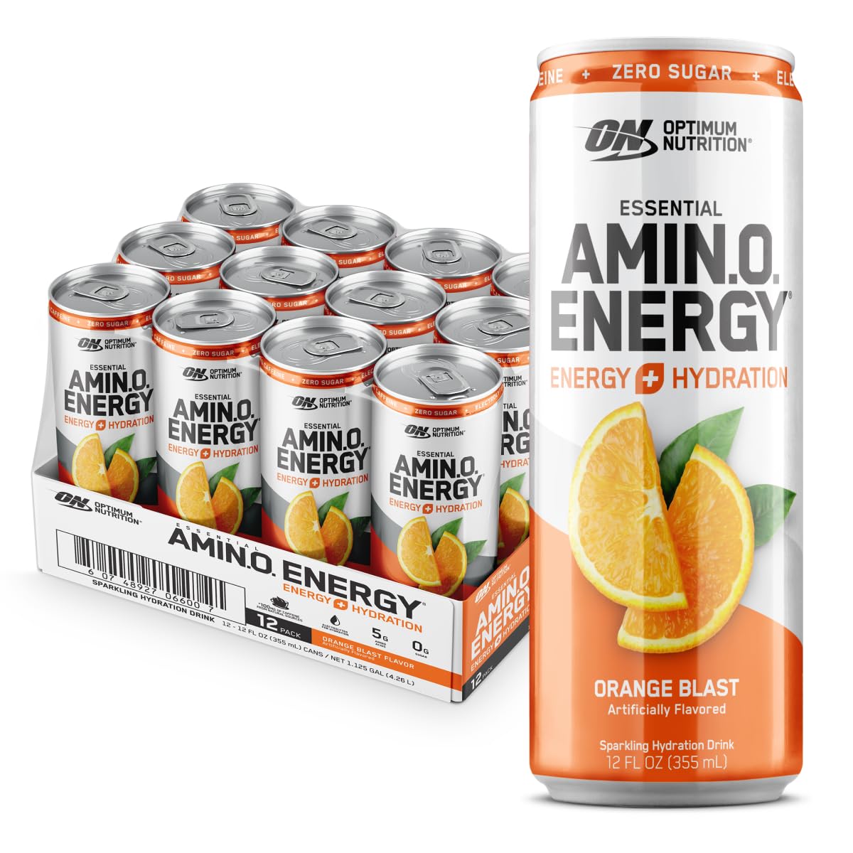 Optimum Nutrition Amino Energy Sparkling Hydration Drink, Electrolytes, Caffeine, Amino Optimum Nutrition uk supplements