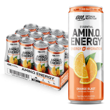 Optimum Nutrition Amino Energy Sparkling Hydration Drink, Electrolytes, Caffeine, Amino Optimum Nutrition uk supplements