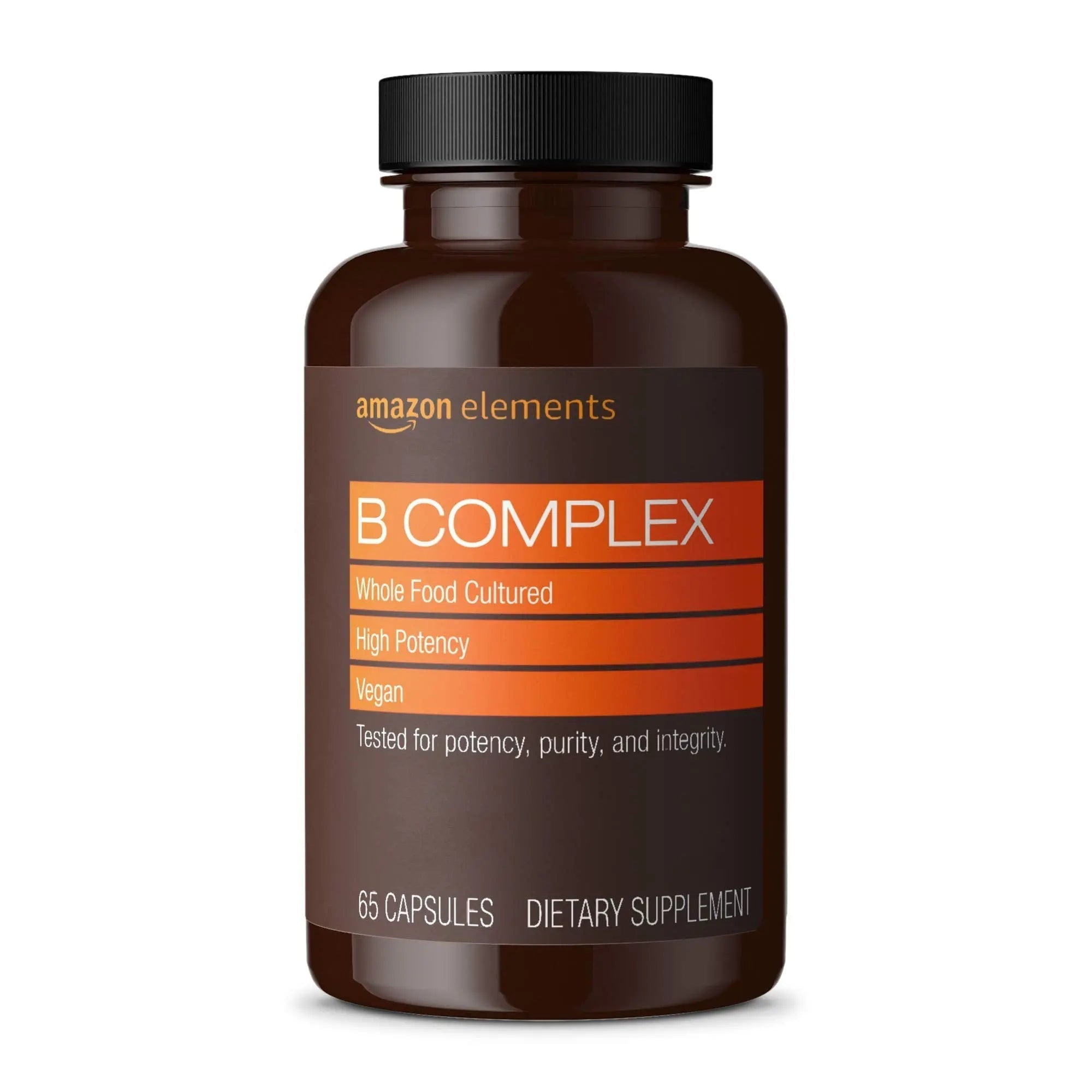 Amazon Elements Men's One Daily Multivitamin (65 Tablets) and Amazon Elements B Complex (65 Capsules) Amazon Elements uk supplements