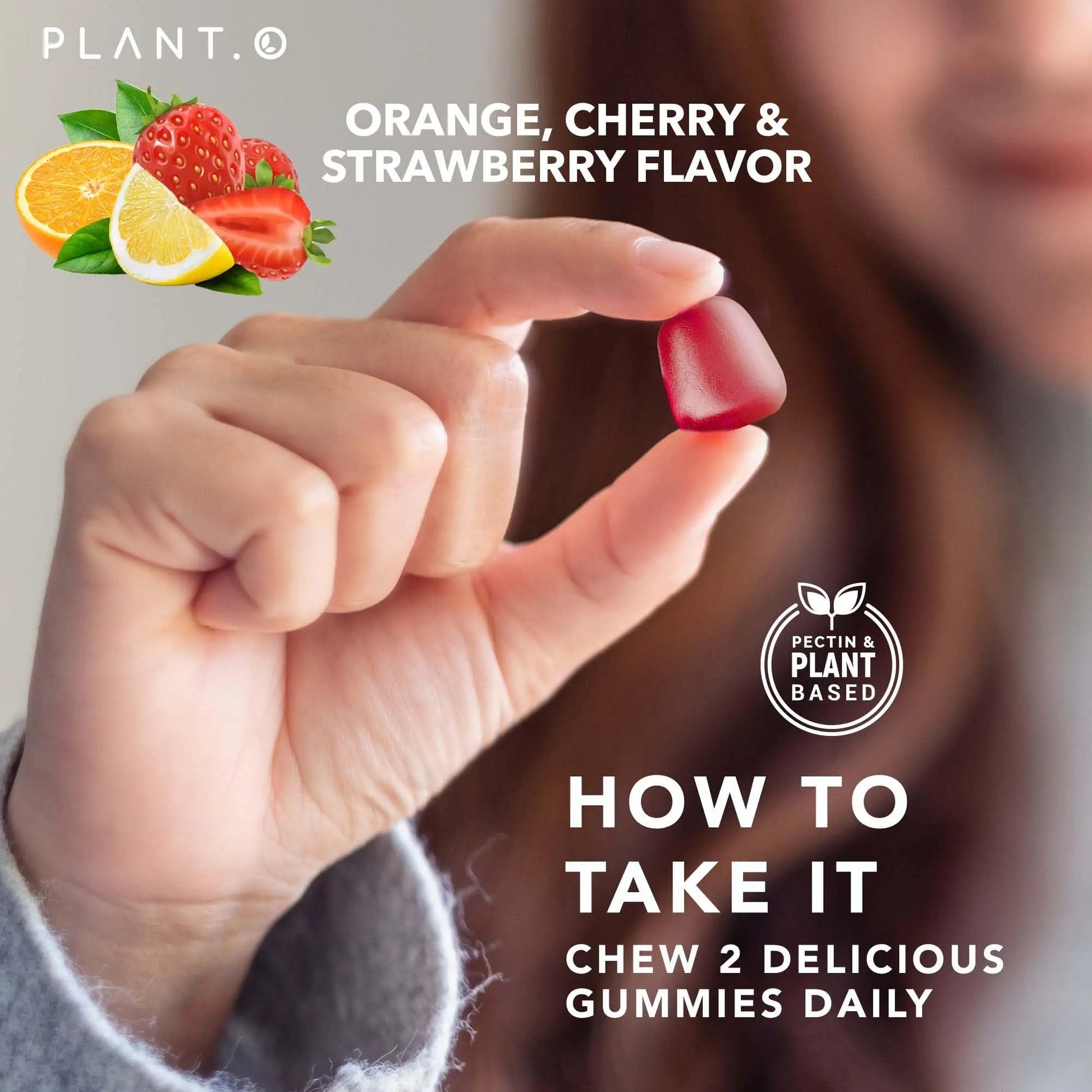 Complete Multivitamin Gummies for Adults – All-in-One Blend of Vitamin A B C D E Zinc and Biotin - Adult Vitamin Gummy for Energy and Immunity PLANT.O NUTRITION uk supplements