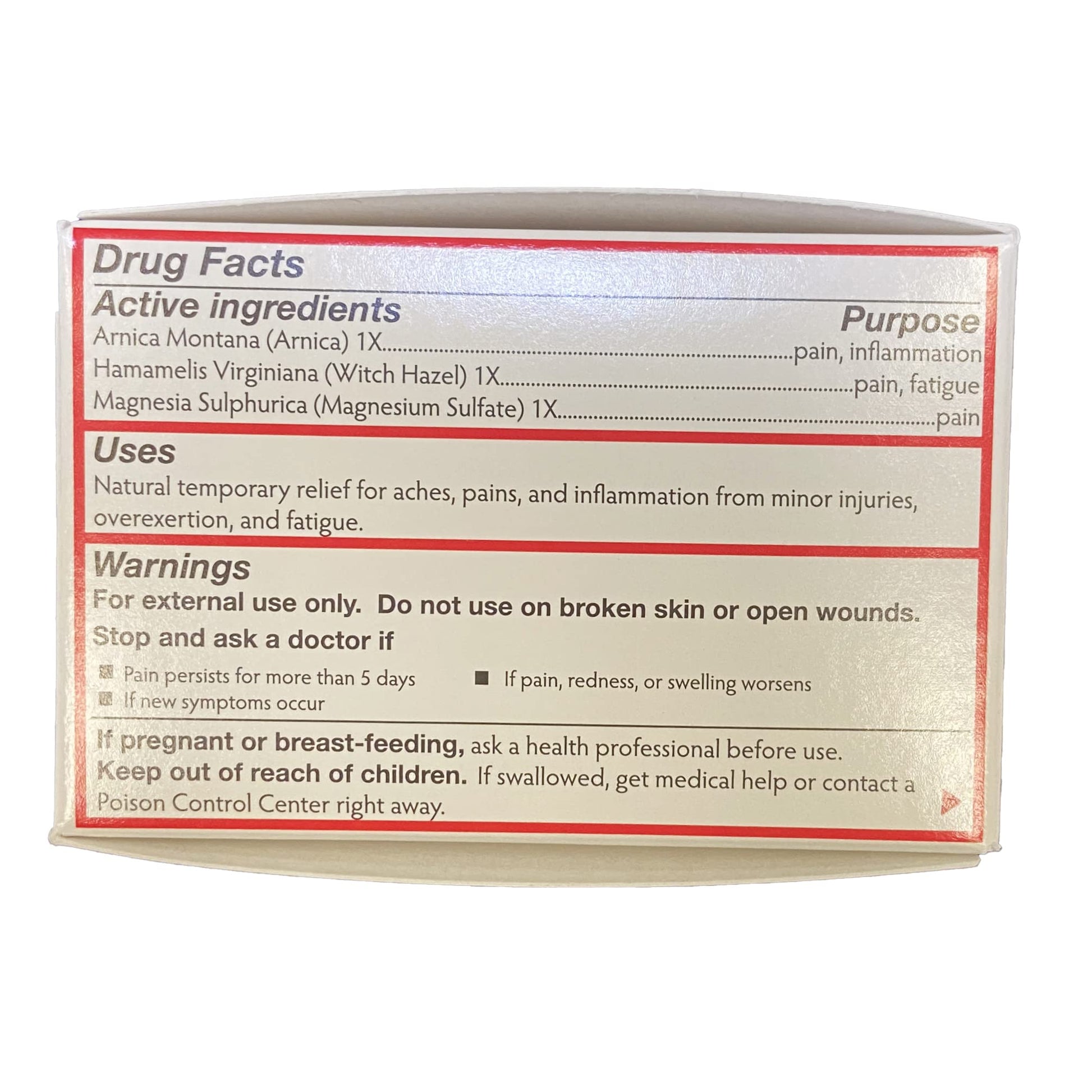 Magsoothium Original Recovery Balm- Magnesium Sulfate/Arnica Recovery Balm hephboard uk supplements