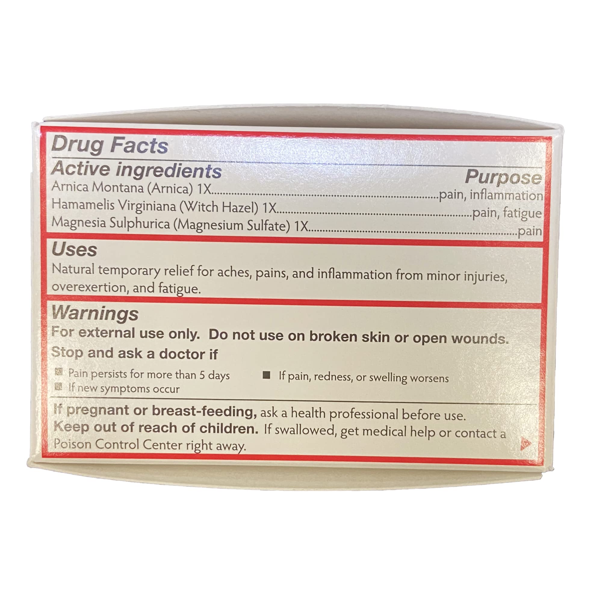 Magsoothium Original Recovery Balm- Magnesium Sulfate/Arnica Recovery Balm hephboard uk supplements
