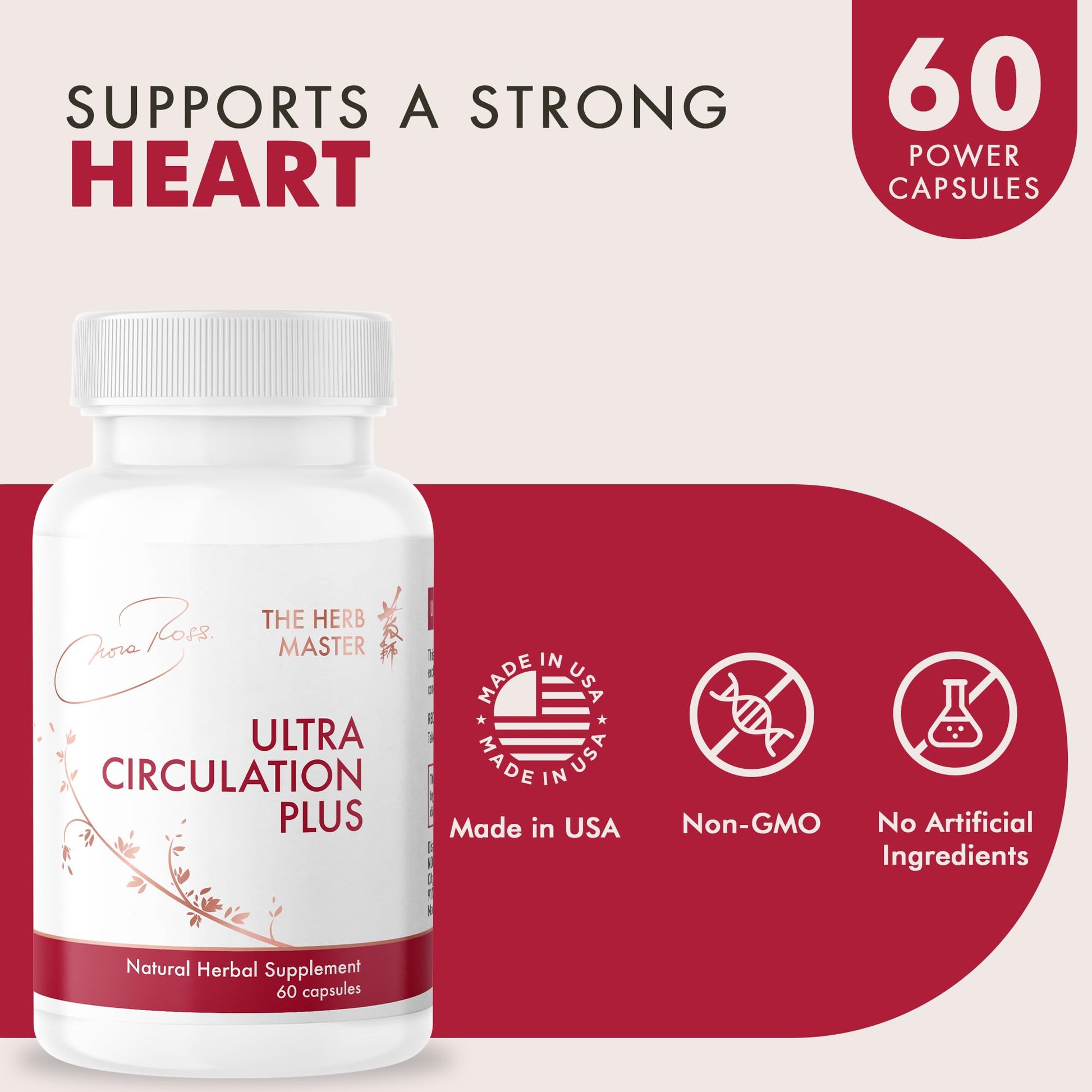 Nora Ross Ultra Circulation Supplements – Healthy Nitric Oxide Supplements for Men & Women – Healthy Heart and Blood Flow Support – Nitric Oxide Booster Supplement – 60 Capsules Nora Ross, Inc. uk supplements