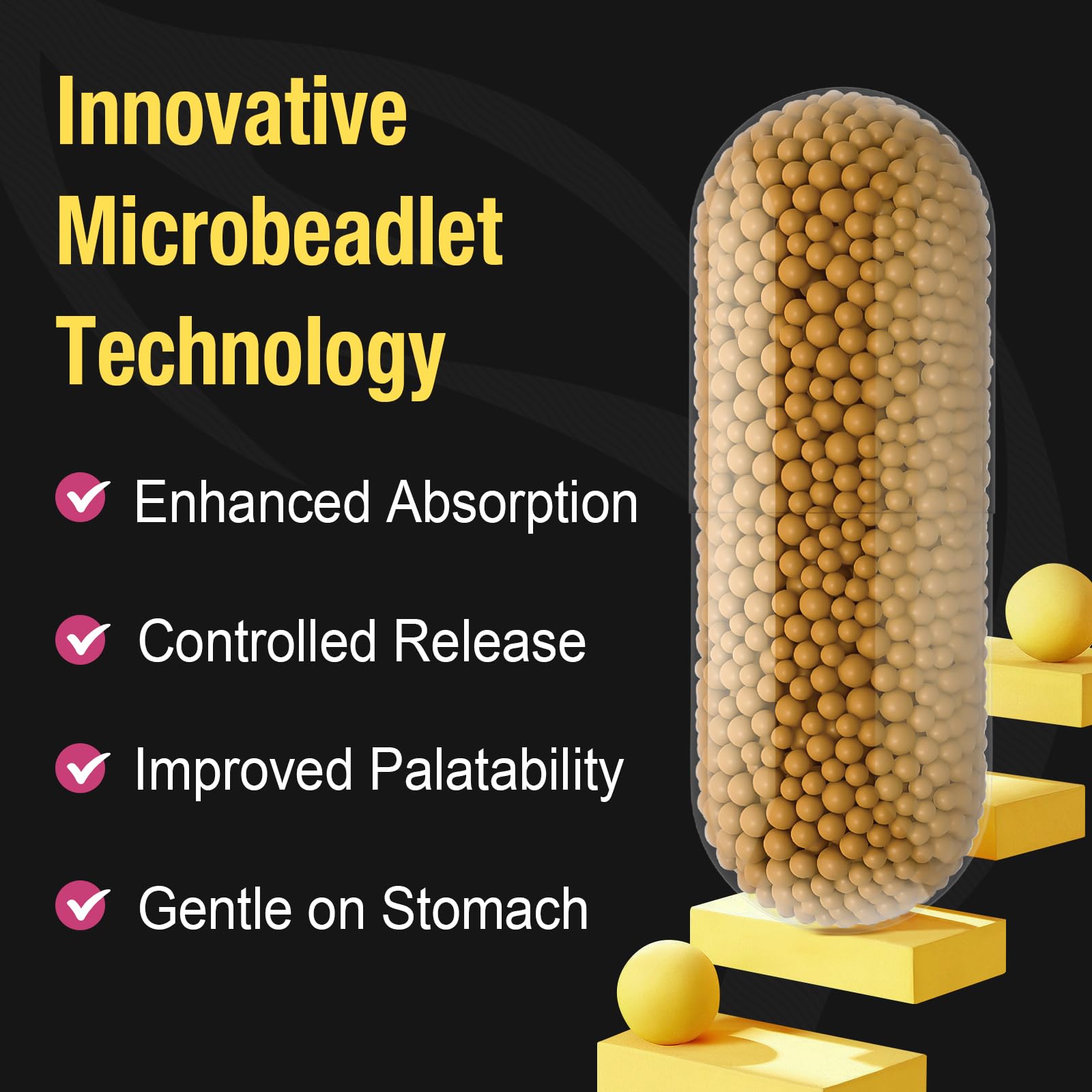 Berberine Supplement 1200mg Berberine HCL - High Bioavailability Microbeadlet Canarata uk supplements