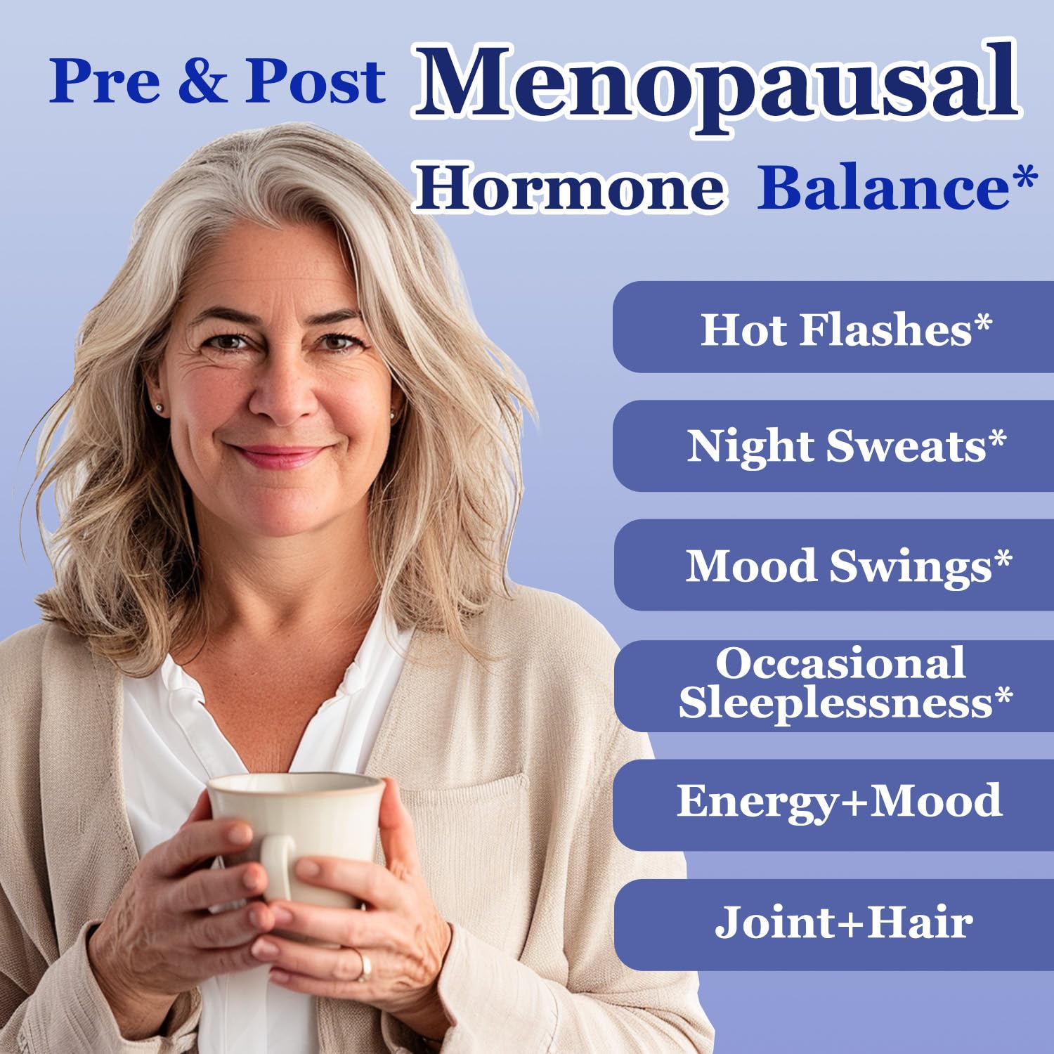 Menopause Supplements Liquid Drops, 8-in-1 Menopause Vitamin w. Black Cohosh, Ashwagandha, D3 B6 Multivitamin for Hot Flash, Night Sweats, Hormone Balance & Mood Support for Women Over 40 Vita PLynxera uk supplements