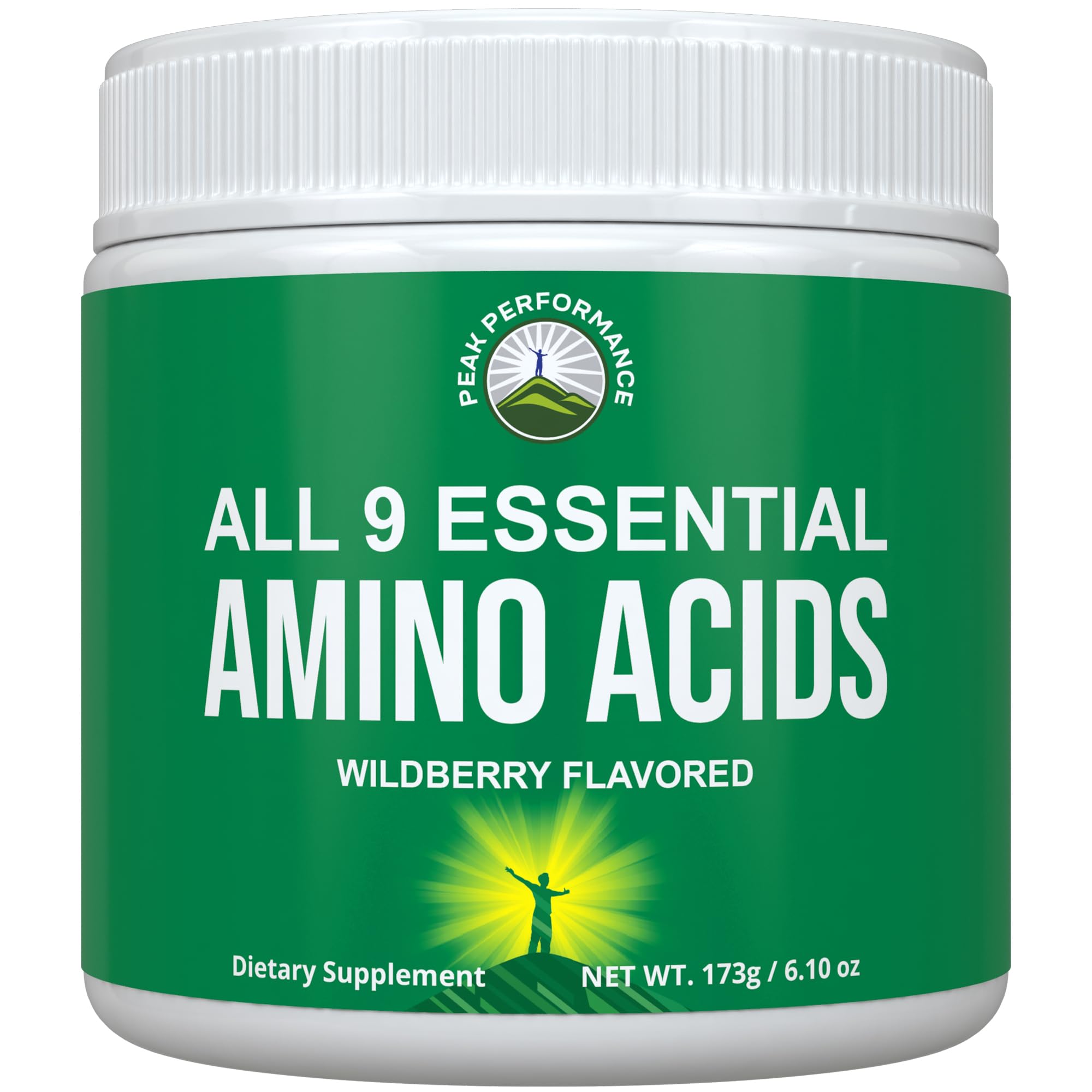 All 9 Essential Amino Acids Powder. Pre + During + Post Workout with EAAs + BCAAs for Energy, Muscle Growth, and Recovery. Non-GMO BCAA and EAA Powders for Men + Women. 3rd Party Tested. Wildberry Peak Performance uk supplements